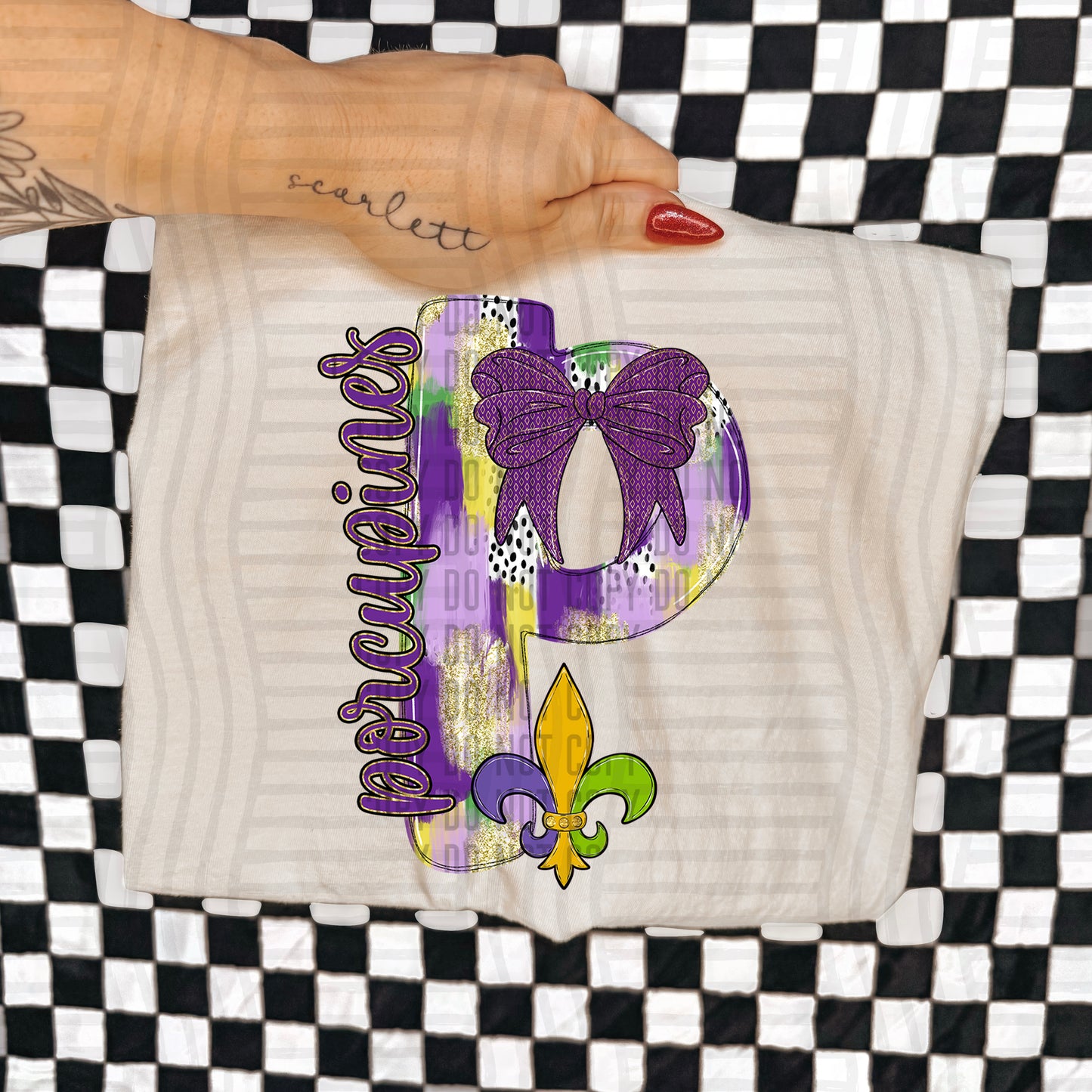 Mardi Mascots Custom + Dropdown  - 300 dpi Digital Download