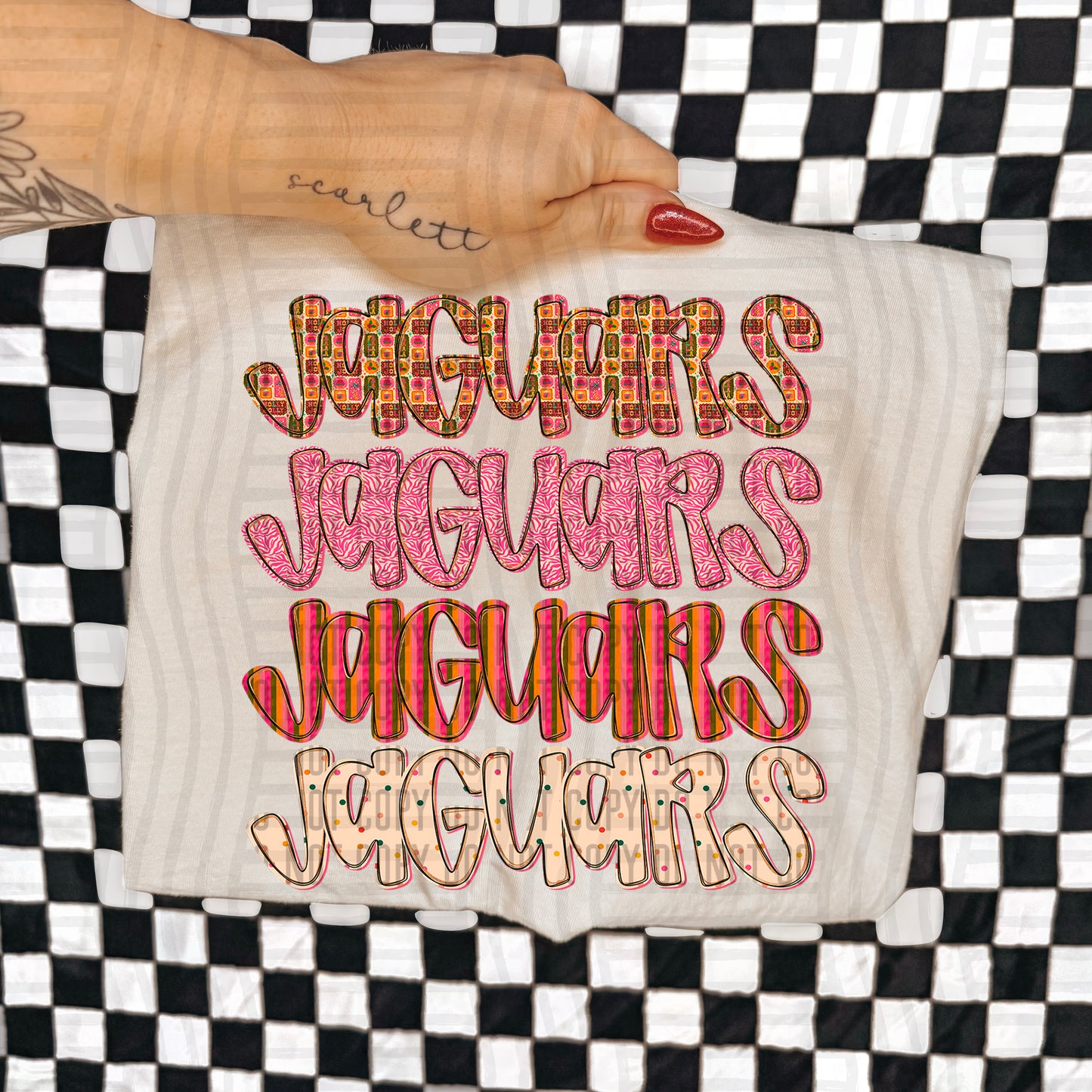 Holly Jolly Cheer Stacked - Dropdown - Digital Download 300DPI PNG FILE