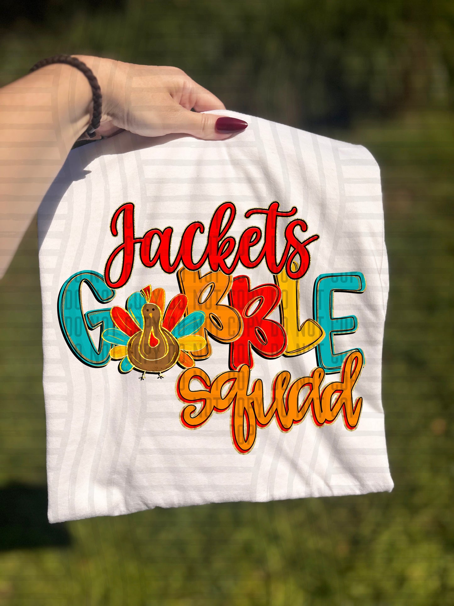 GOBBLE SQUAD MASCOTS - 300 dpi Digital Download