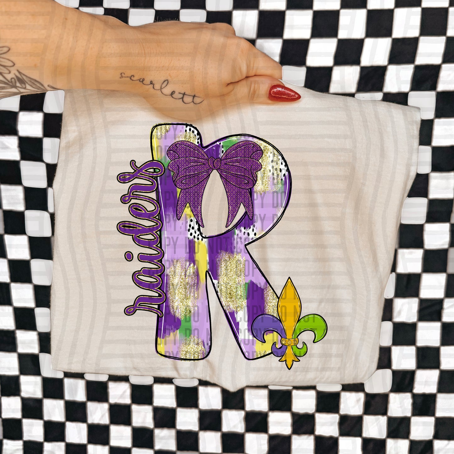 Mardi Mascots Custom + Dropdown  - 300 dpi Digital Download