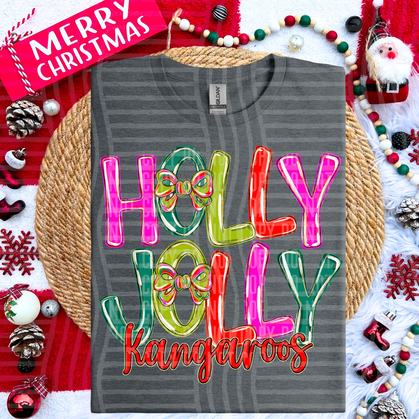HOLLY JOLLY - 300 dpi Digital Download