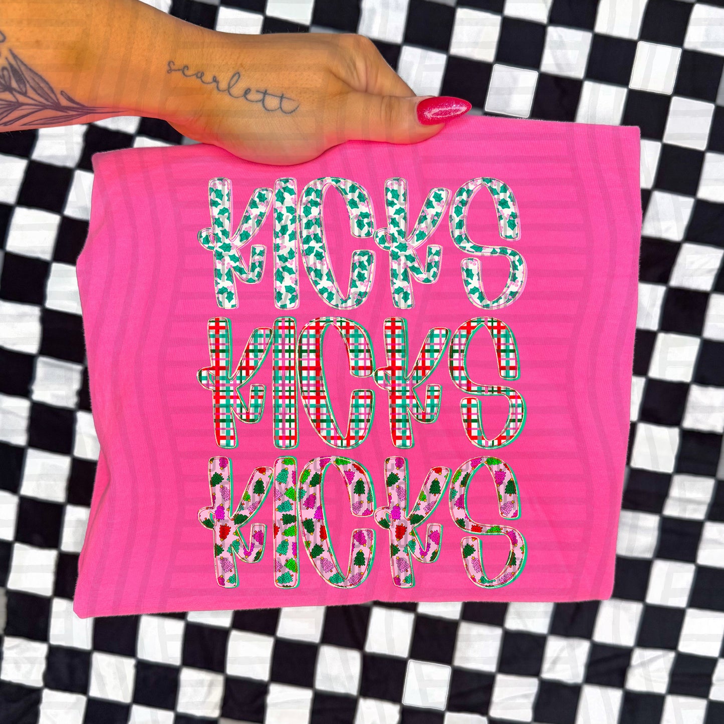 Twinkle Tinsel stacked - Dropdown - 300 DPI Digital download