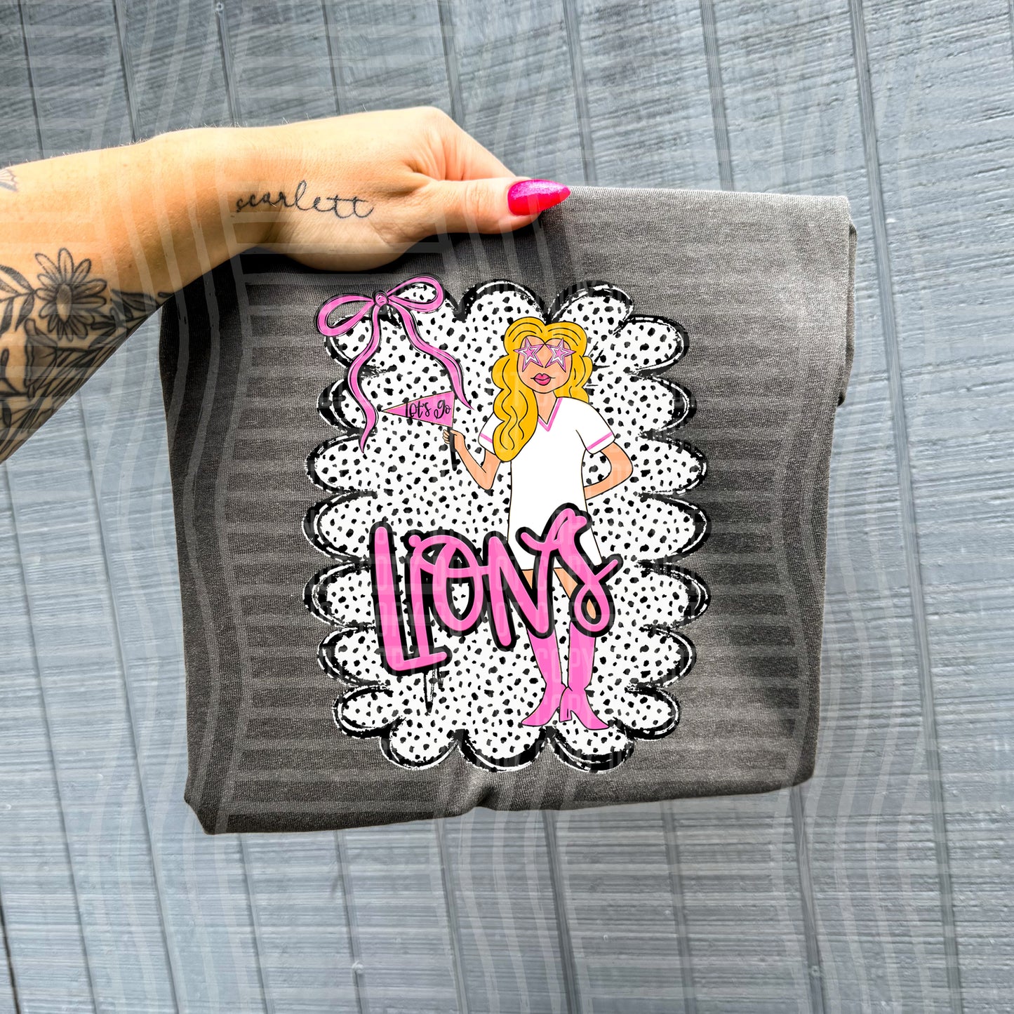 Pink Preppy Gals BLONDE + CUSTOM - Dropdown - Digital Download 300DPI PNG FILE