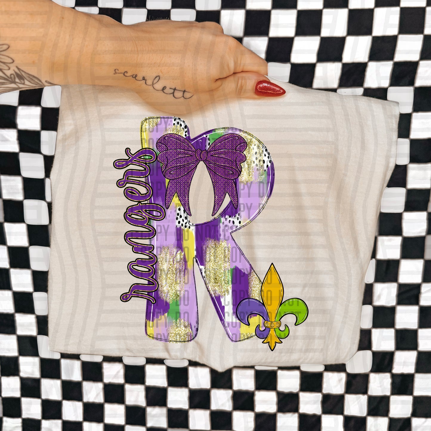 Mardi Mascots Custom + Dropdown  - 300 dpi Digital Download