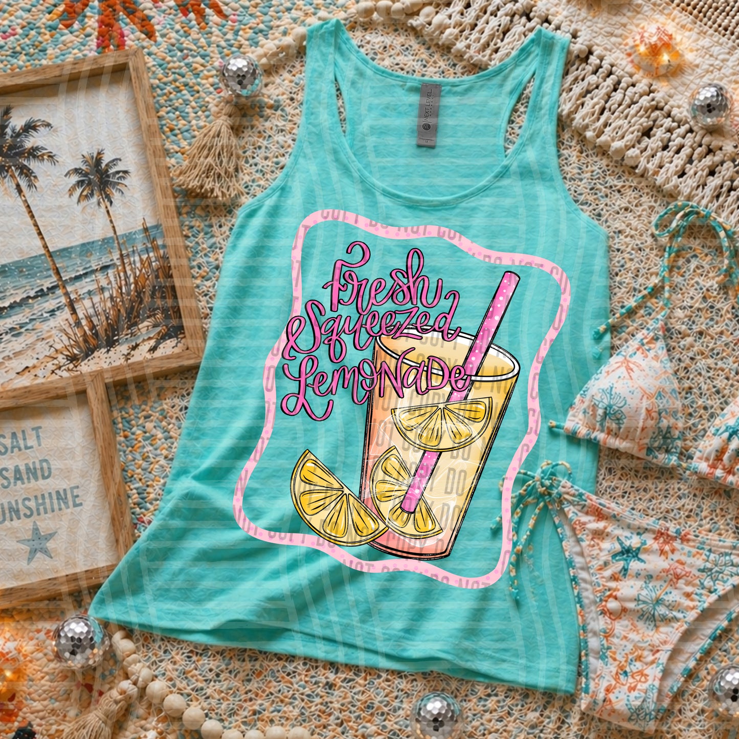 Fresh Squeezed Lemonade -  Digital Download 300DPI PNG FILE