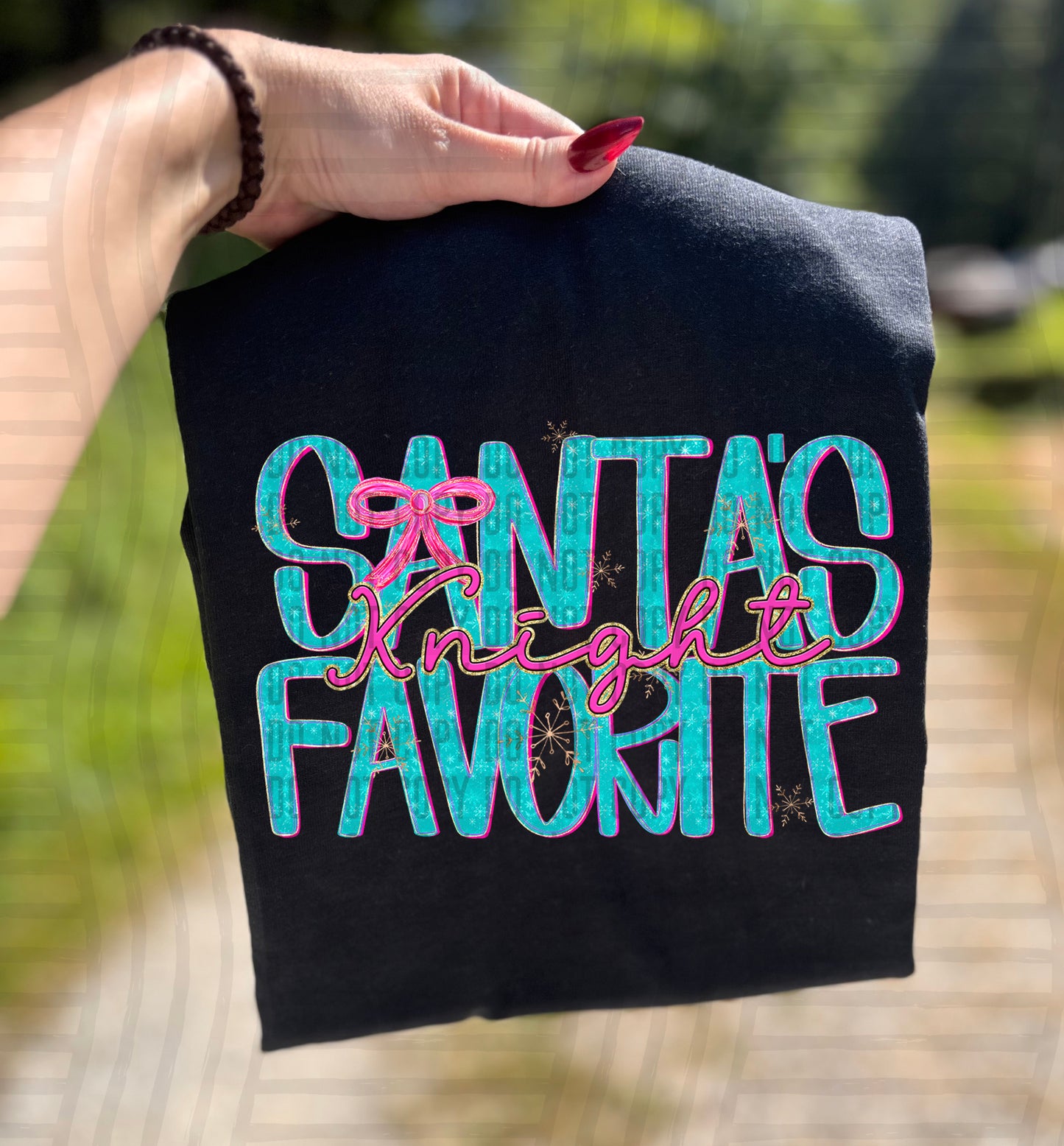 Santa'sFav Mascot Dropdown - Digital Download 300DPI PNG FILE