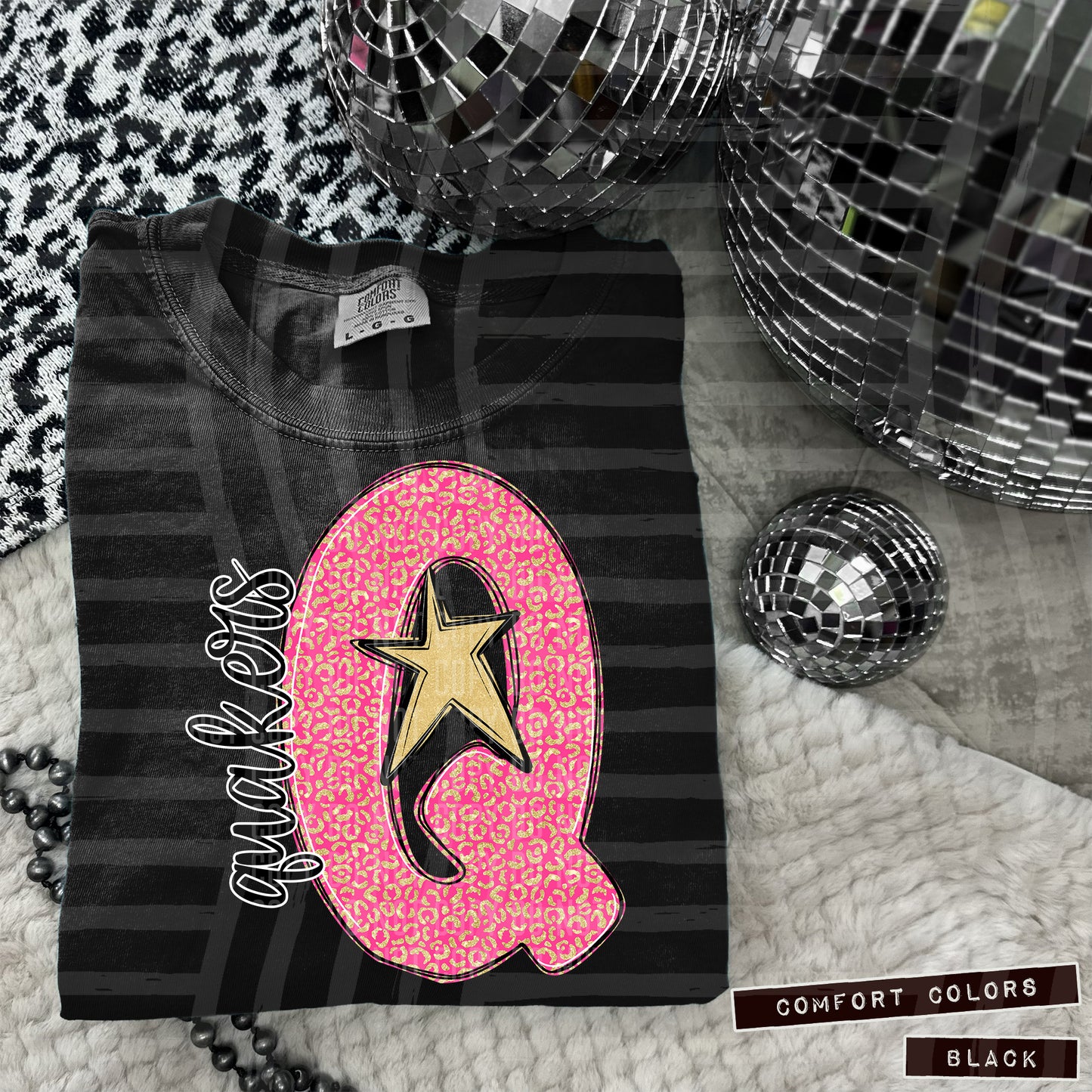 Pink Leopard Single Letter - Dropdown + CUSTOM- Digital Download 300DPI PNG FILE