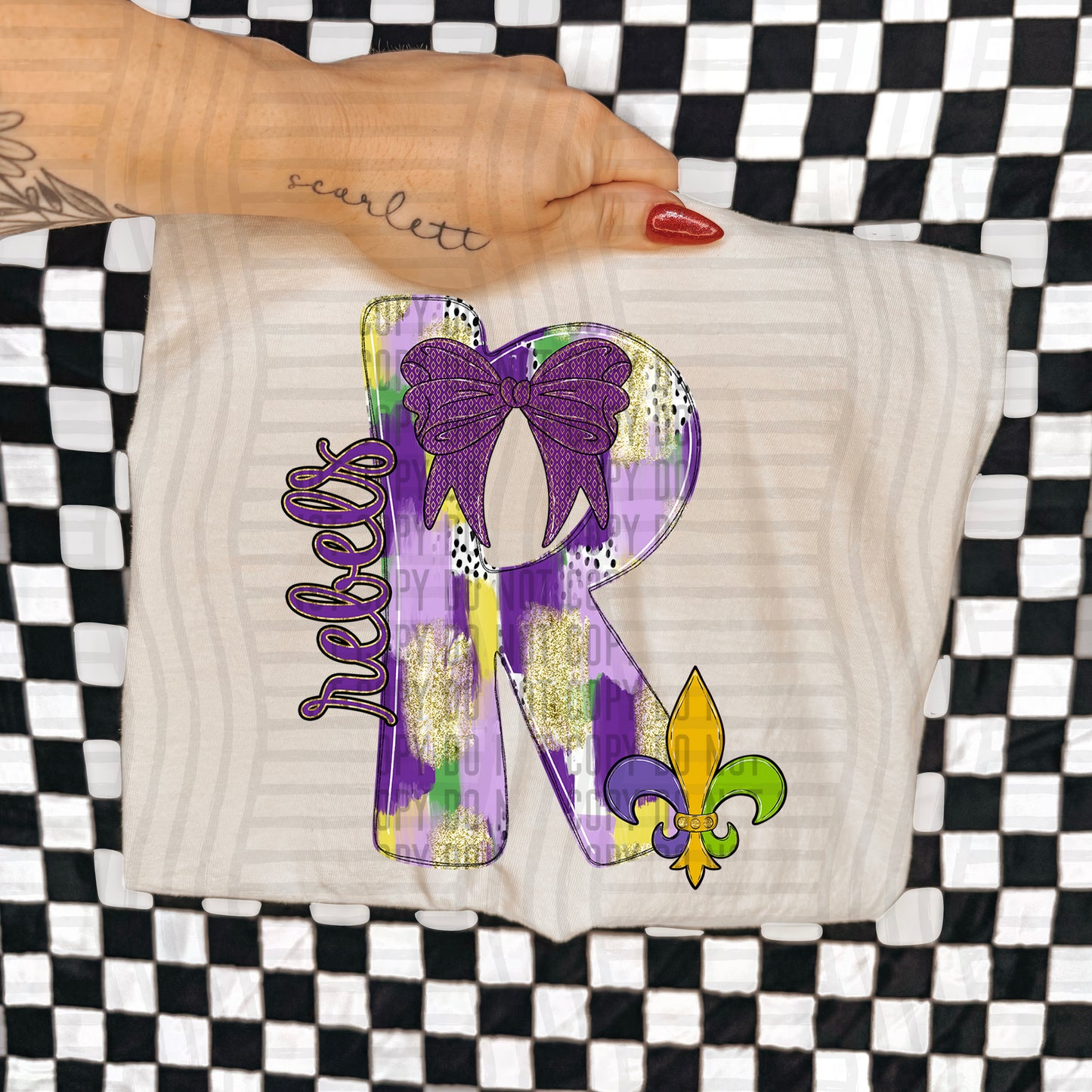 Mardi Mascots Custom + Dropdown  - 300 dpi Digital Download