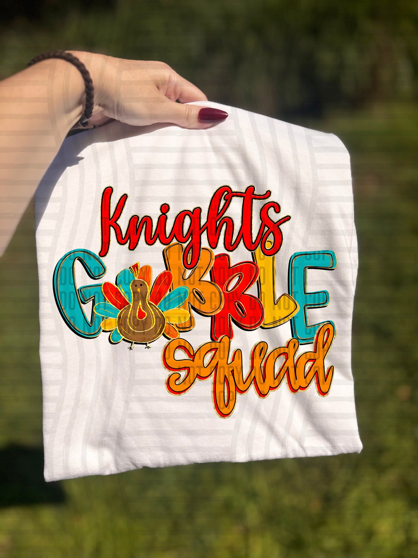 GOBBLE SQUAD MASCOTS - 300 dpi Digital Download