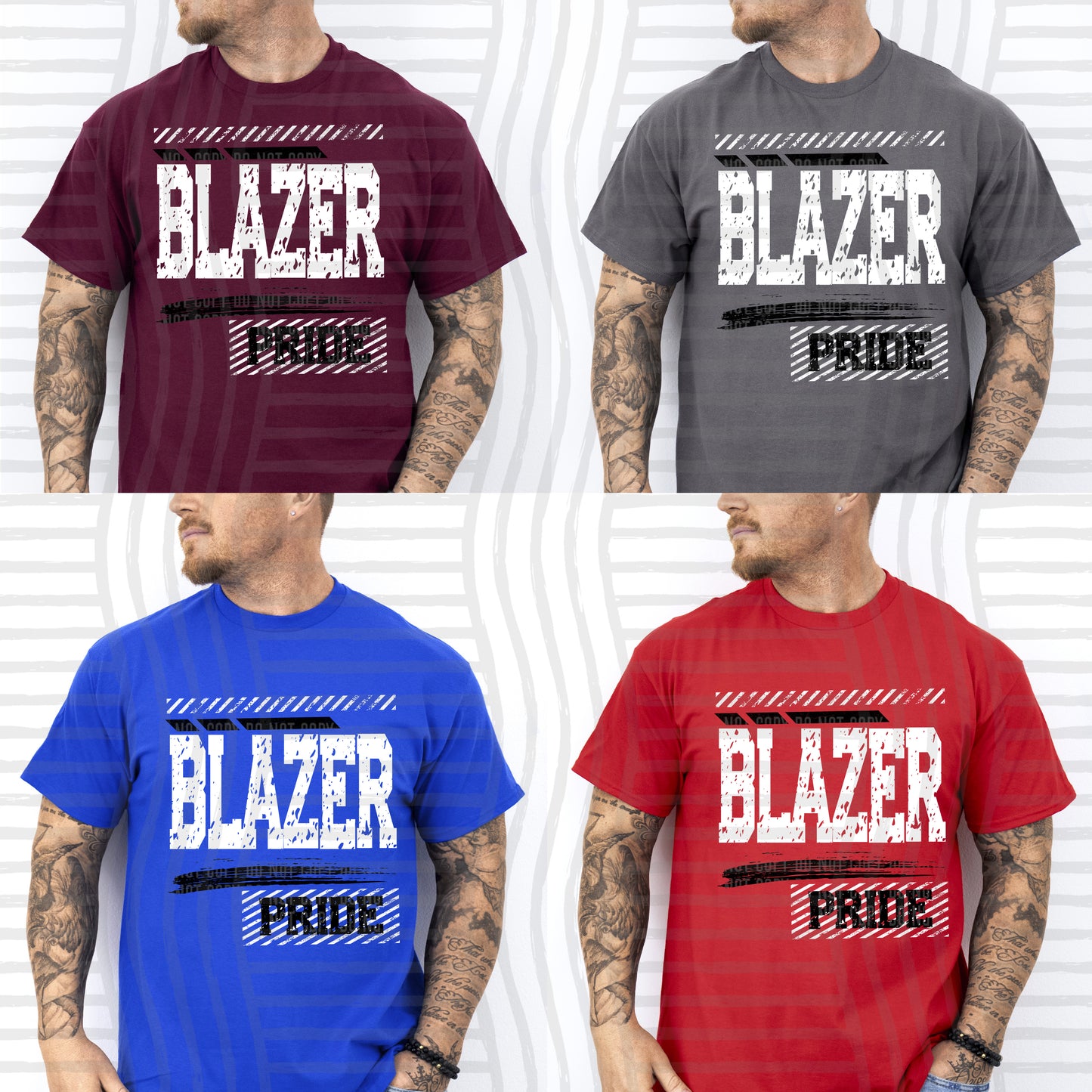 BW Grunge Pride -  Custom + Dropdown - 300 dpi Digital Download