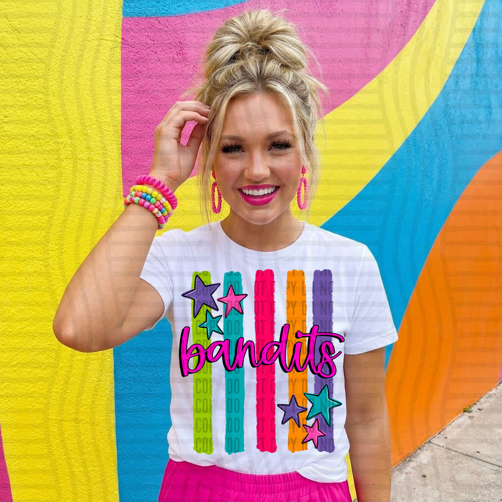 Rainbow Stripes - Custom + DROPDOWN - 300 DPI digital download