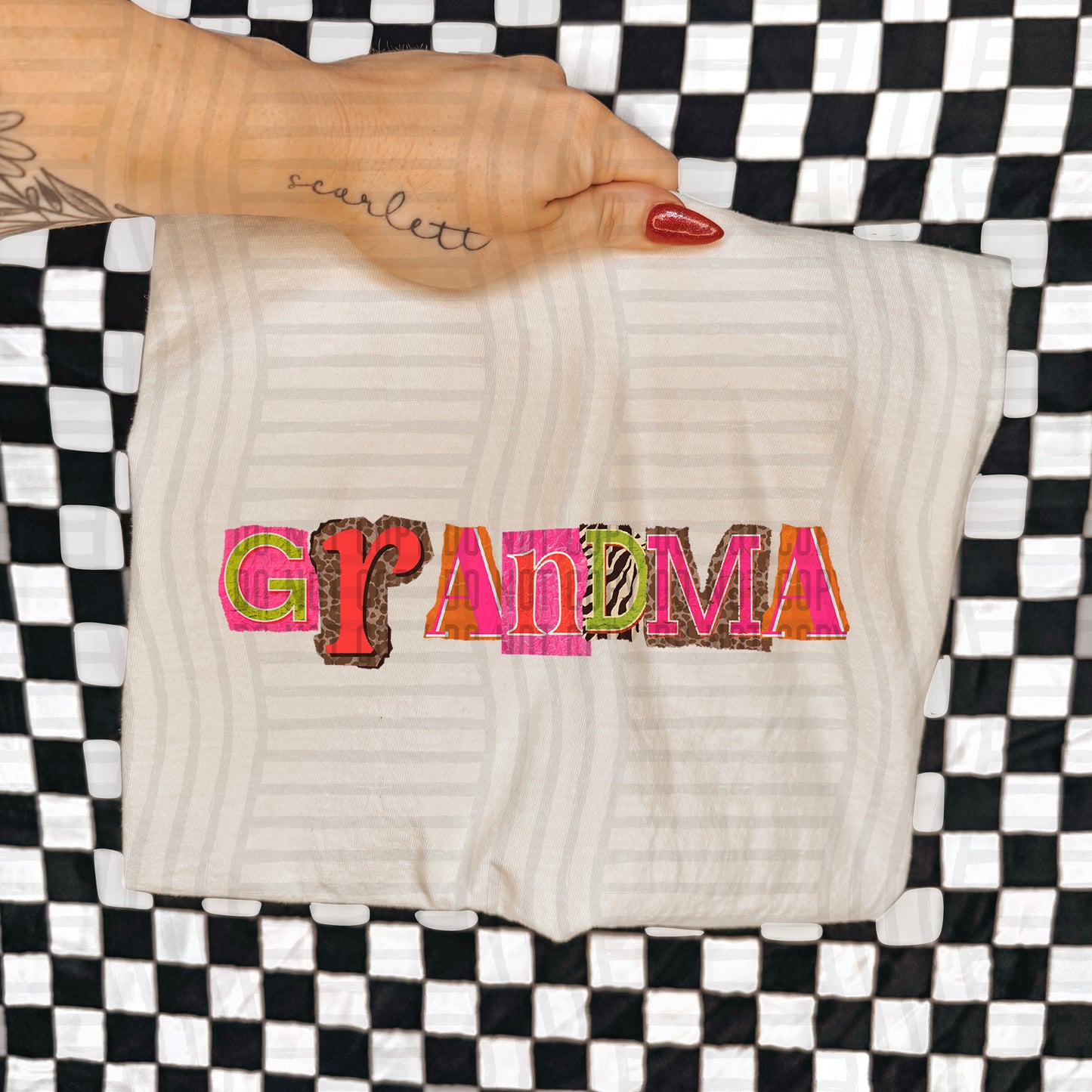 Retro Magazine NAMES - DROPDOWN + CUSTOM - Digital Download 300DPI PNG FILE