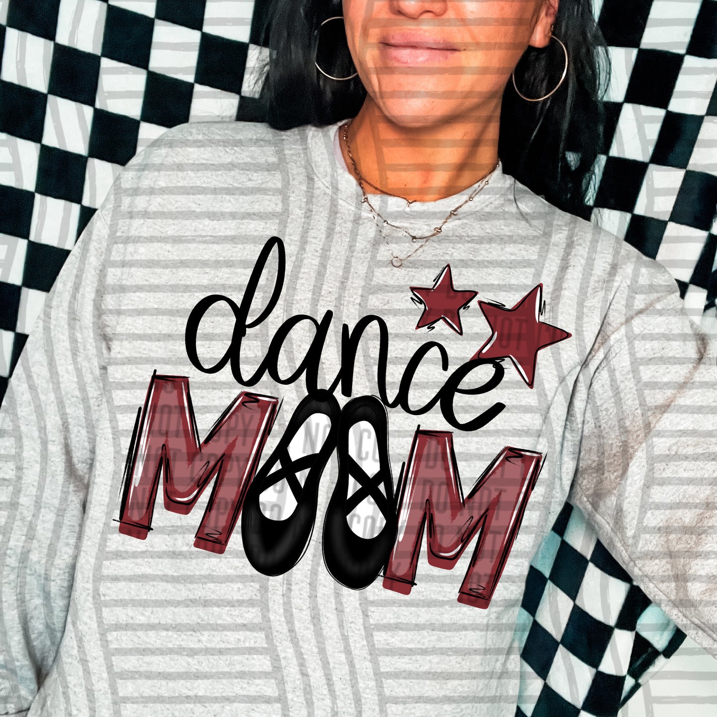 Dance Mom - Color Dropdown Digital Download 300DPI PNG FILE