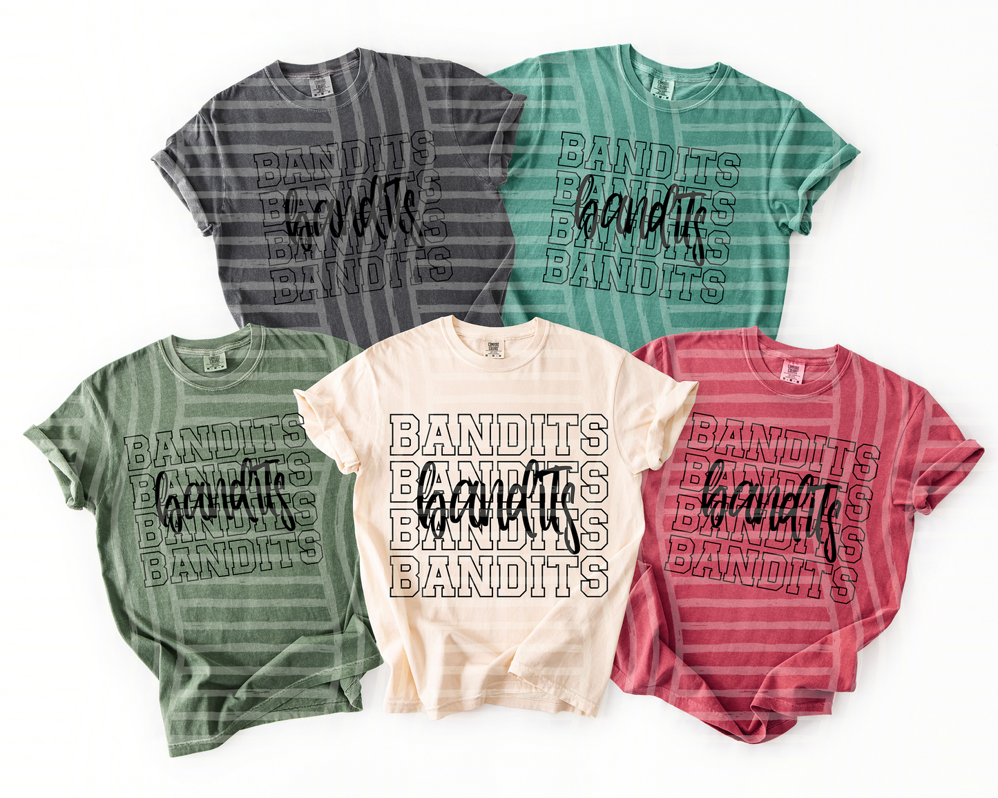 Simple Stacked outlined - Custom + DROPDOWN - 300 DPI digital download
