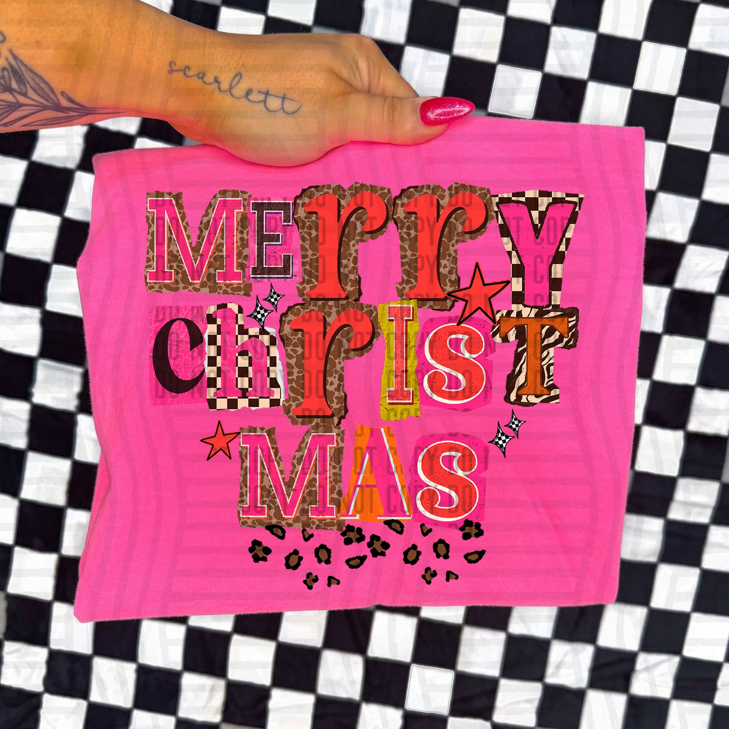 Magazine Christmas Sayings Drop down choices - Digital download 300DPI PNG FILE