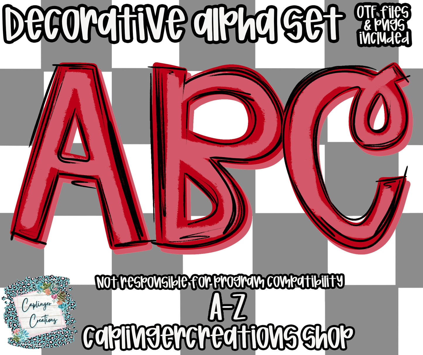 FRIDAY NIGHT LIGHTS 2.0 COLLAB  - Caplinger Creations and Chelsey Nicole Designs - Digital download 300DPI PNG FILE