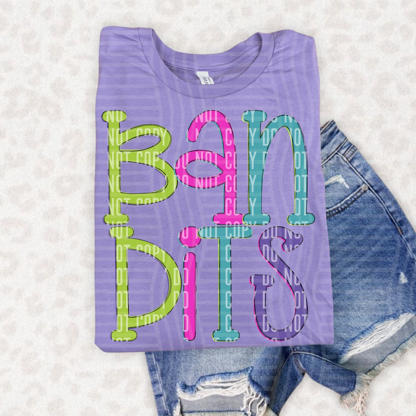 Rainbow Bold Stacked - Custom + DROPDOWN - 300 DPI digital download
