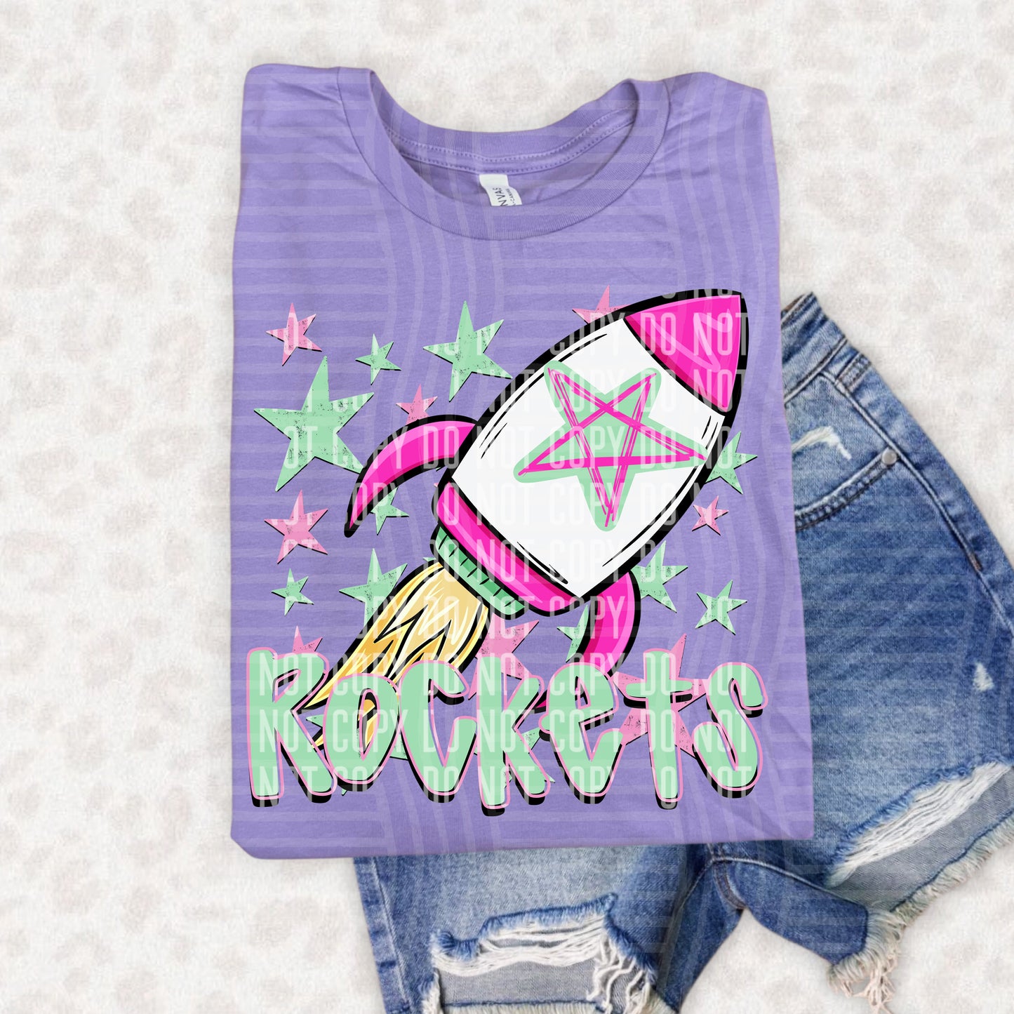 PREPPY STARRY EYED mascots pink/green -  Digital Download 300DPI PNG FILE