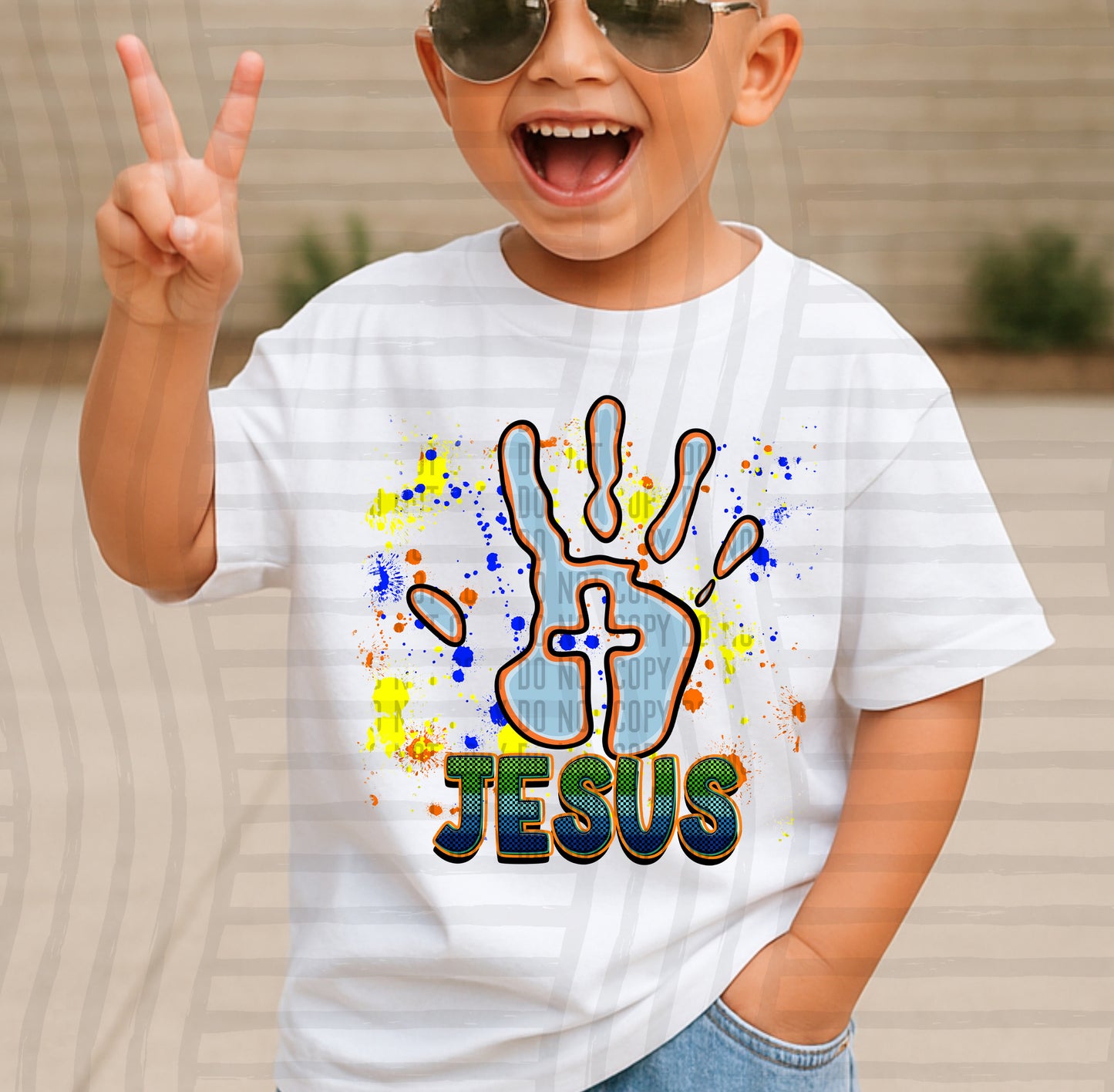 Paint Splatter STARRY EYED mascots blue/green/orange -  Digital Download 300DPI PNG FILE