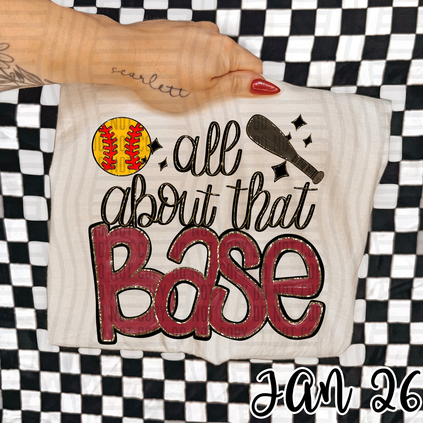 All about that Base- (SOFTBALL) Color Dropdown Digital Download 300DPI PNG FILE