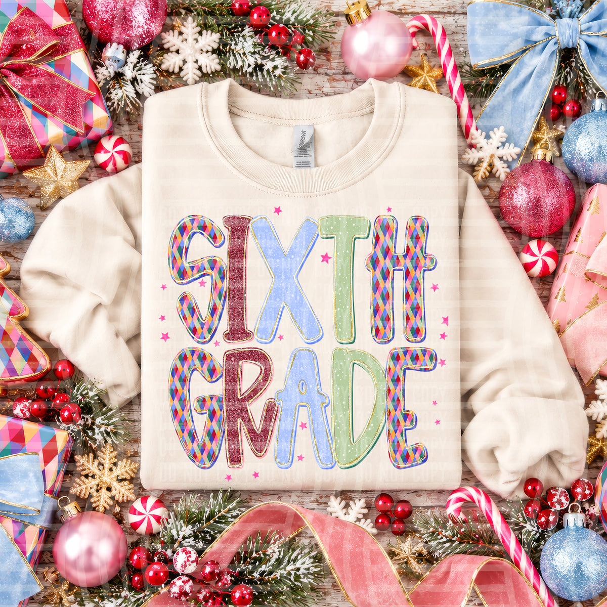 Jingle Jumble Stacked Grades - 2610-0019 - CUSTOM + DROPDOWN - 300 DPI Digital Download