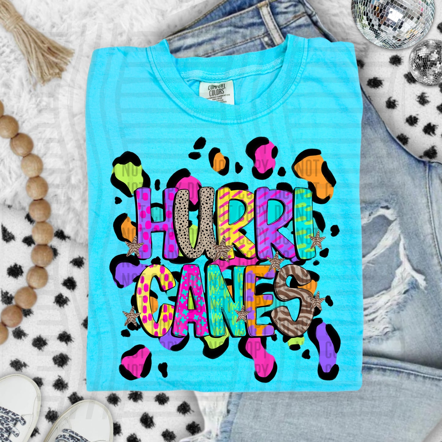 Funky Mix-Up Leopard Spot Mascots - Custom + Dropdown - 300 dpi Digital Download