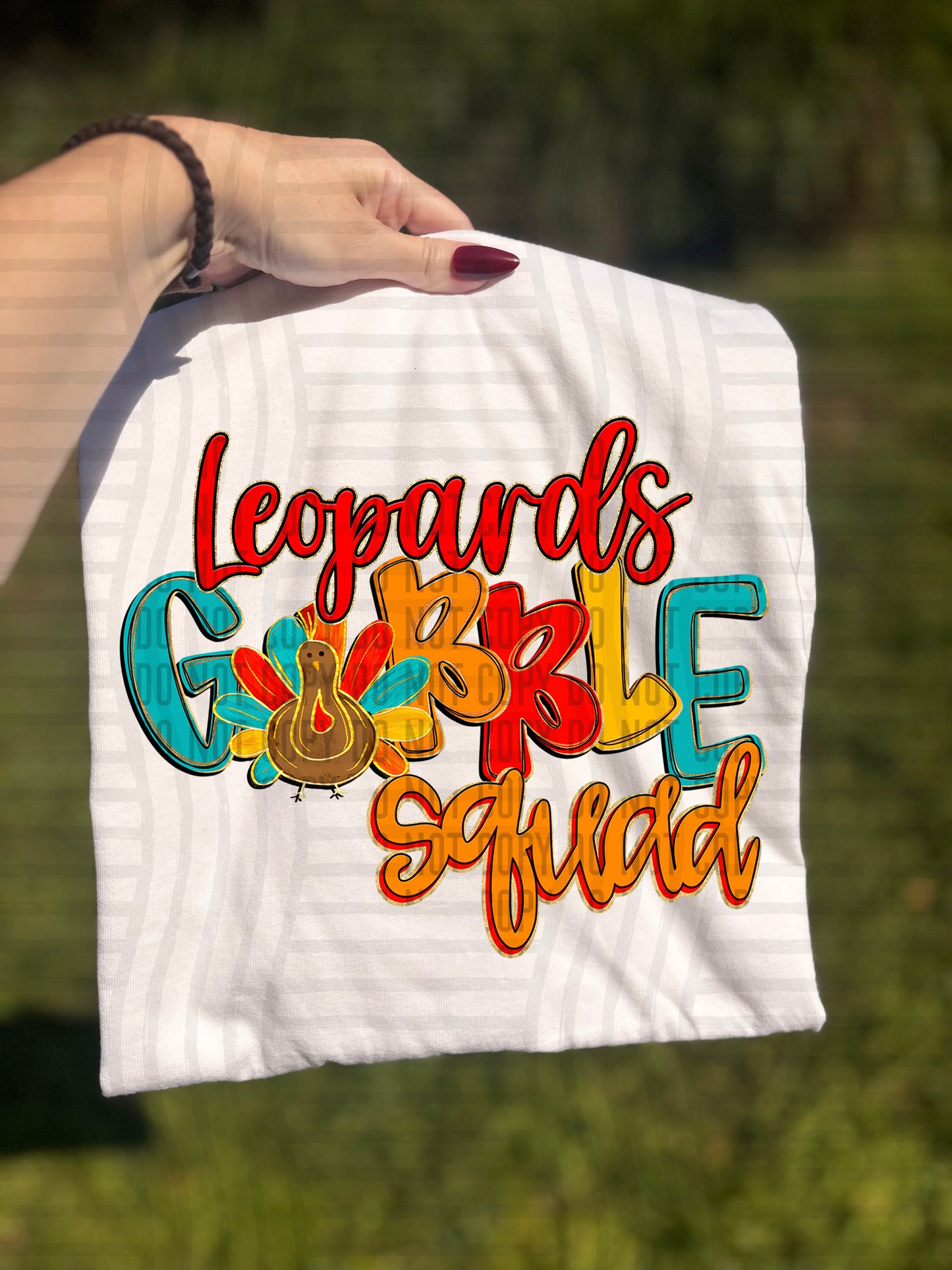 GOBBLE SQUAD MASCOTS - 300 dpi Digital Download