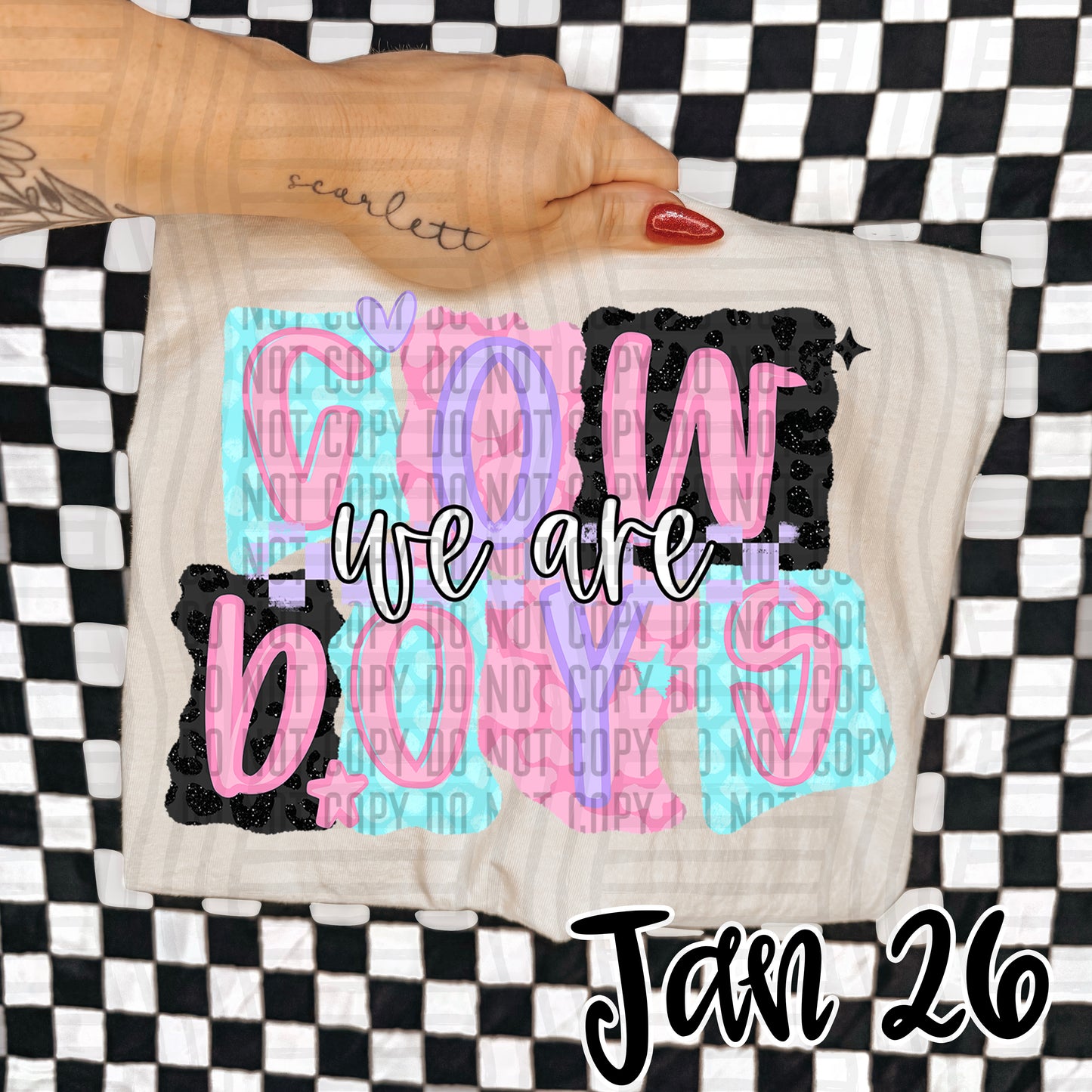 Pink Chaos - Custom + DROPDOWN - 300 DPI digital download