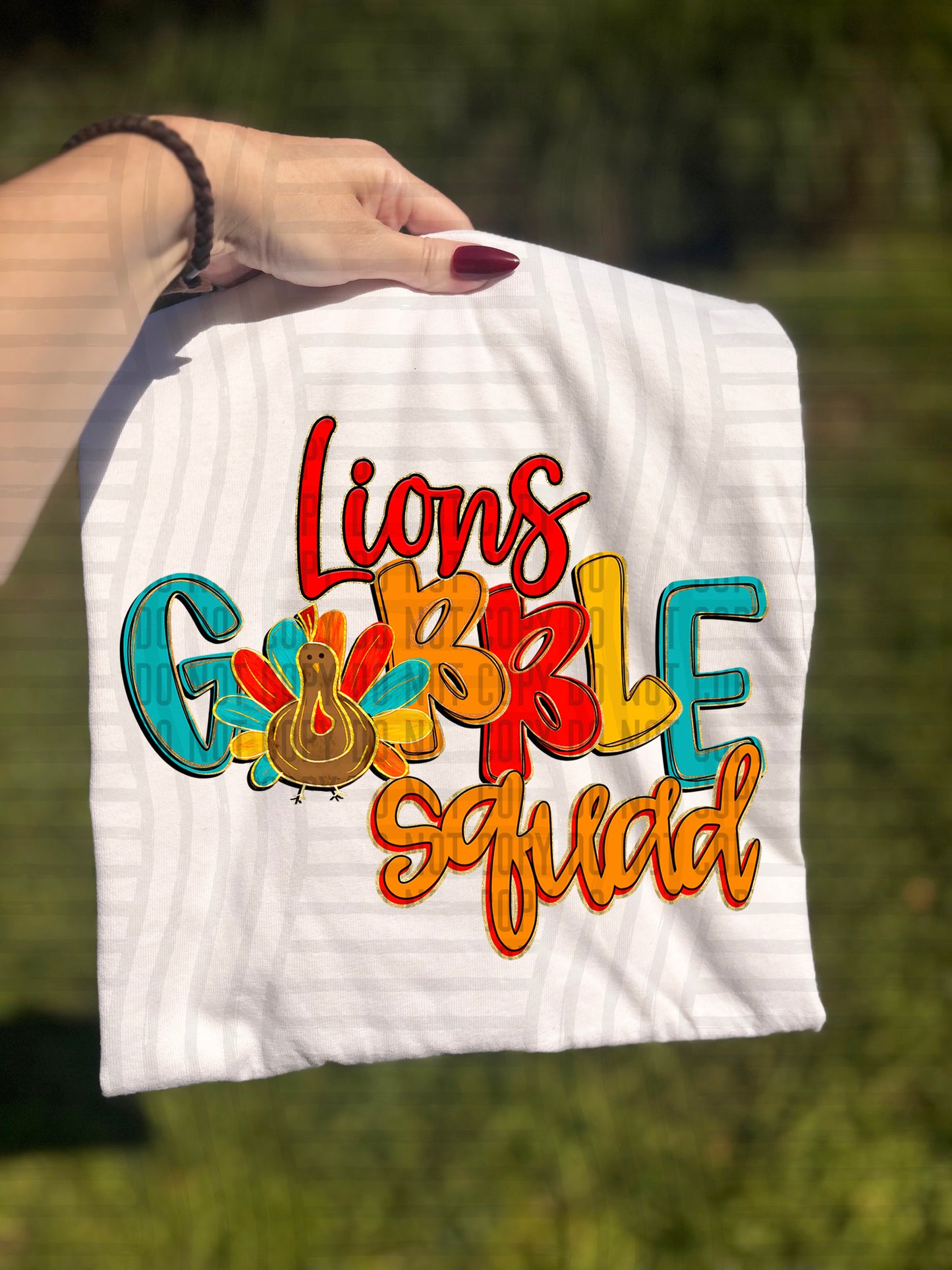 GOBBLE SQUAD MASCOTS - 300 dpi Digital Download