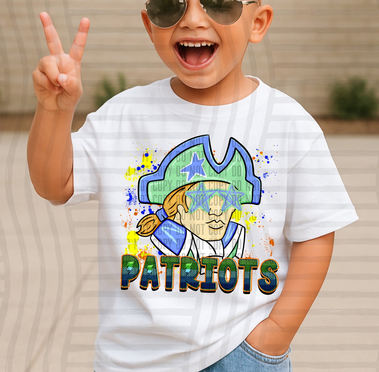 Paint Splatter STARRY EYED mascots blue/green/orange -  Digital Download 300DPI PNG FILE