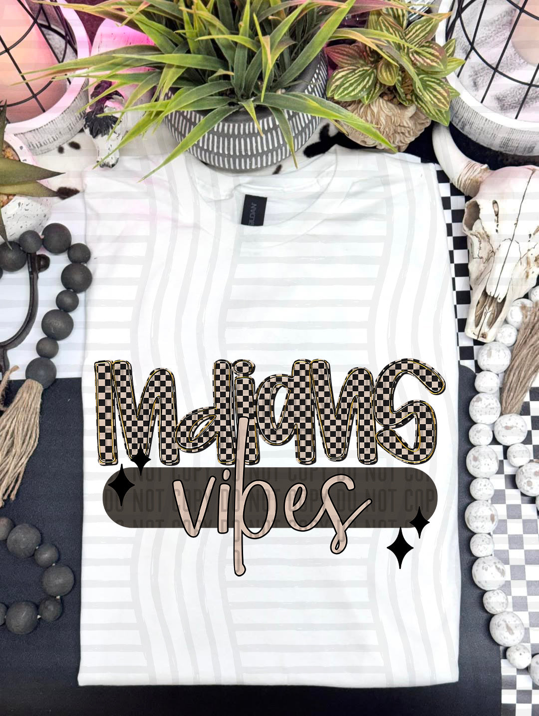 Checkered vibes - Dropdown menu - 300 DPI digital design