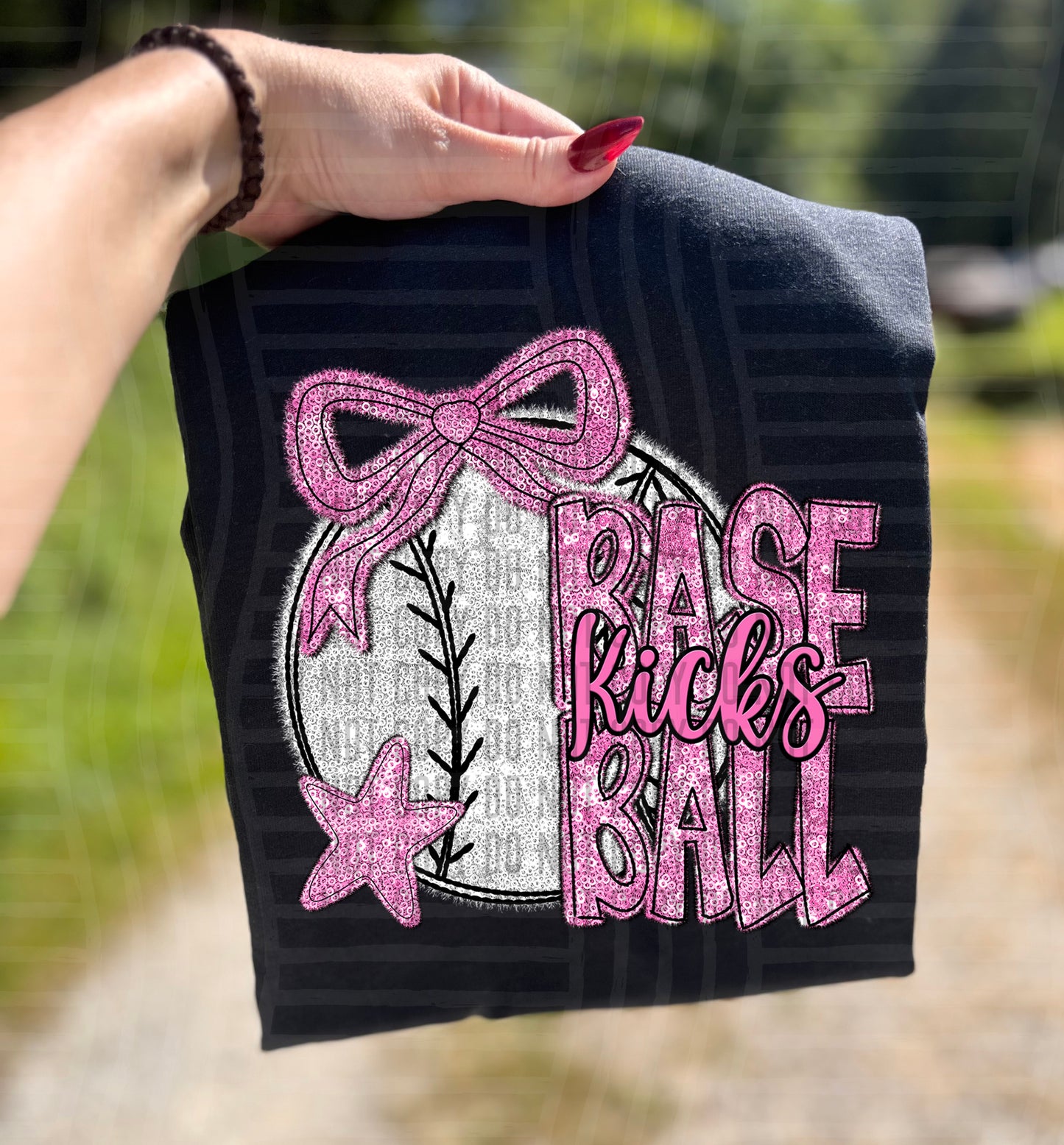 Baseball Mascots - Faux Sequin - Custom + Dropdown - 300 dpi Digital Download