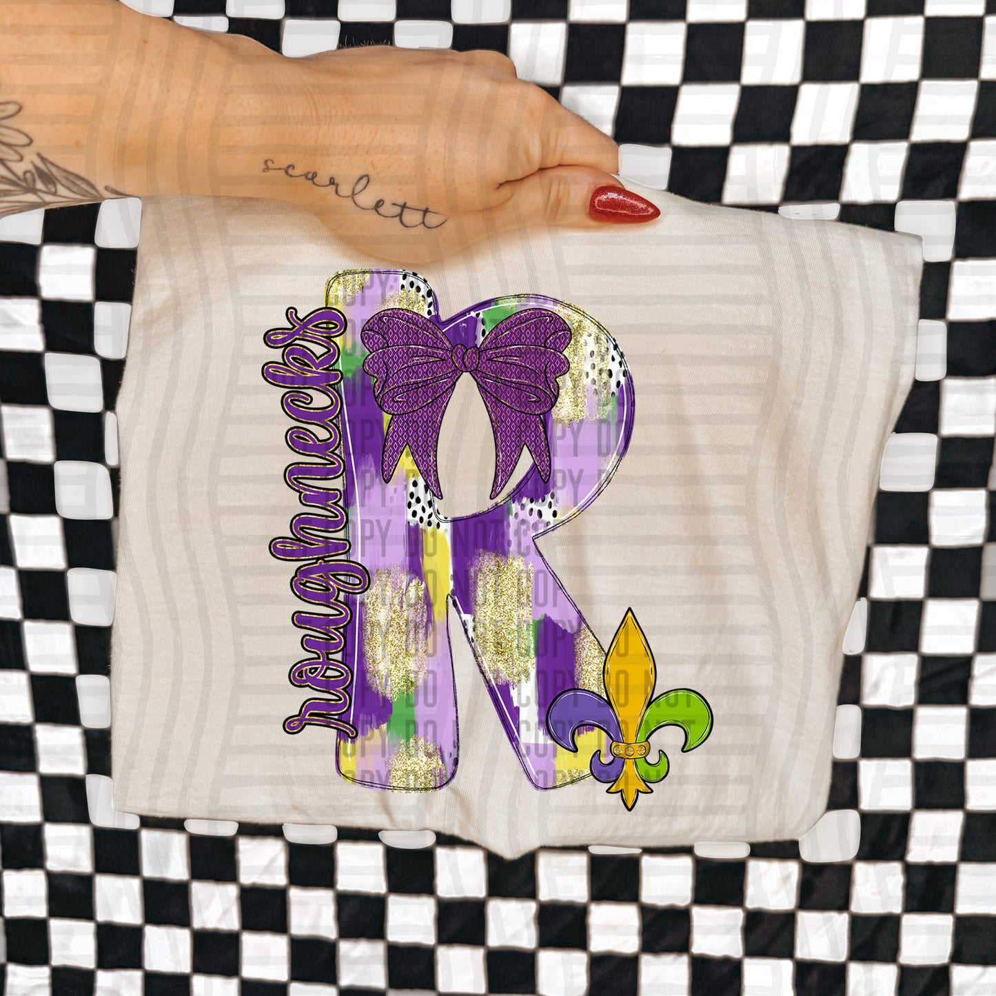 Mardi Mascots Custom + Dropdown  - 300 dpi Digital Download