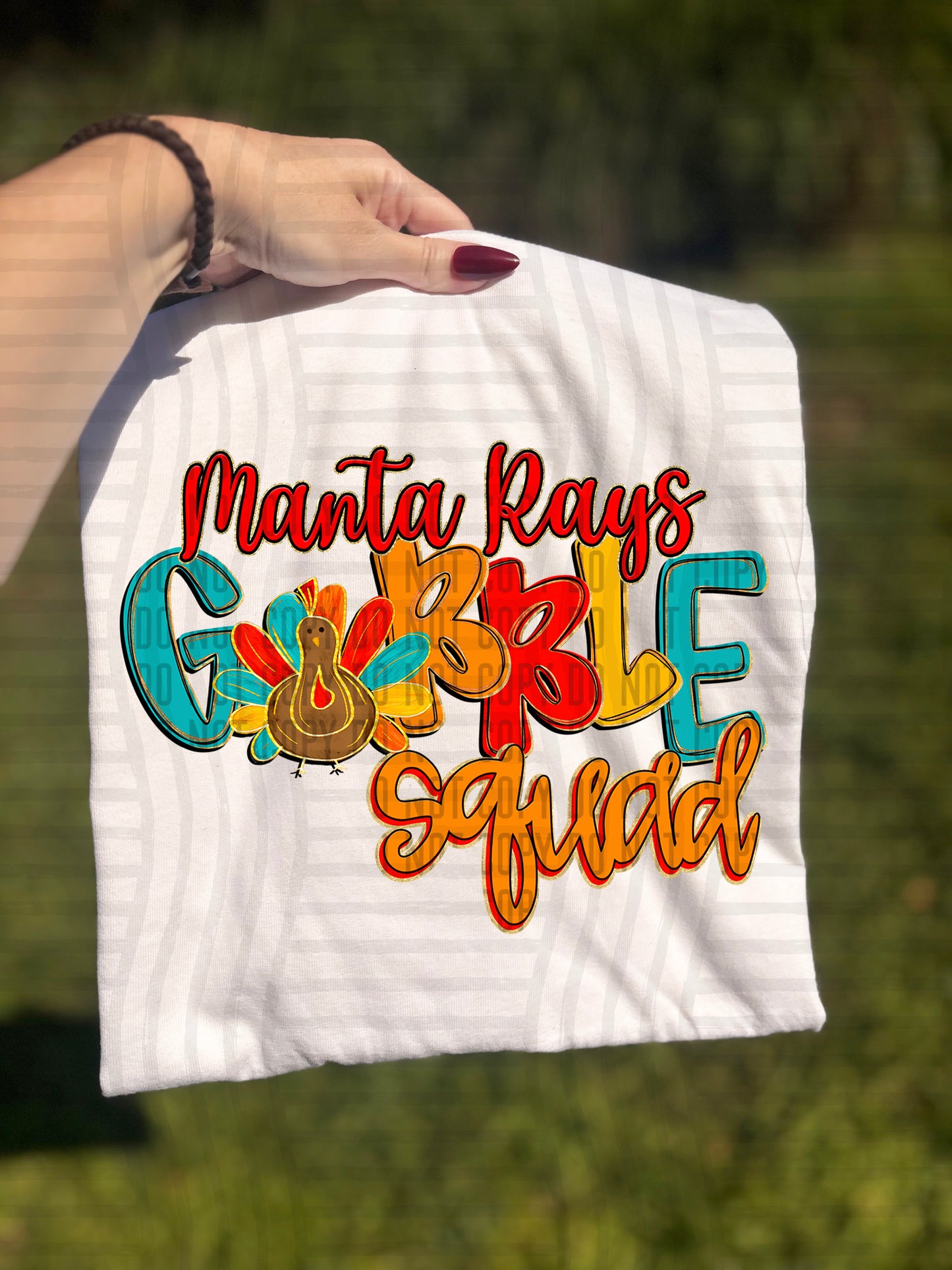 GOBBLE SQUAD MASCOTS - 300 dpi Digital Download