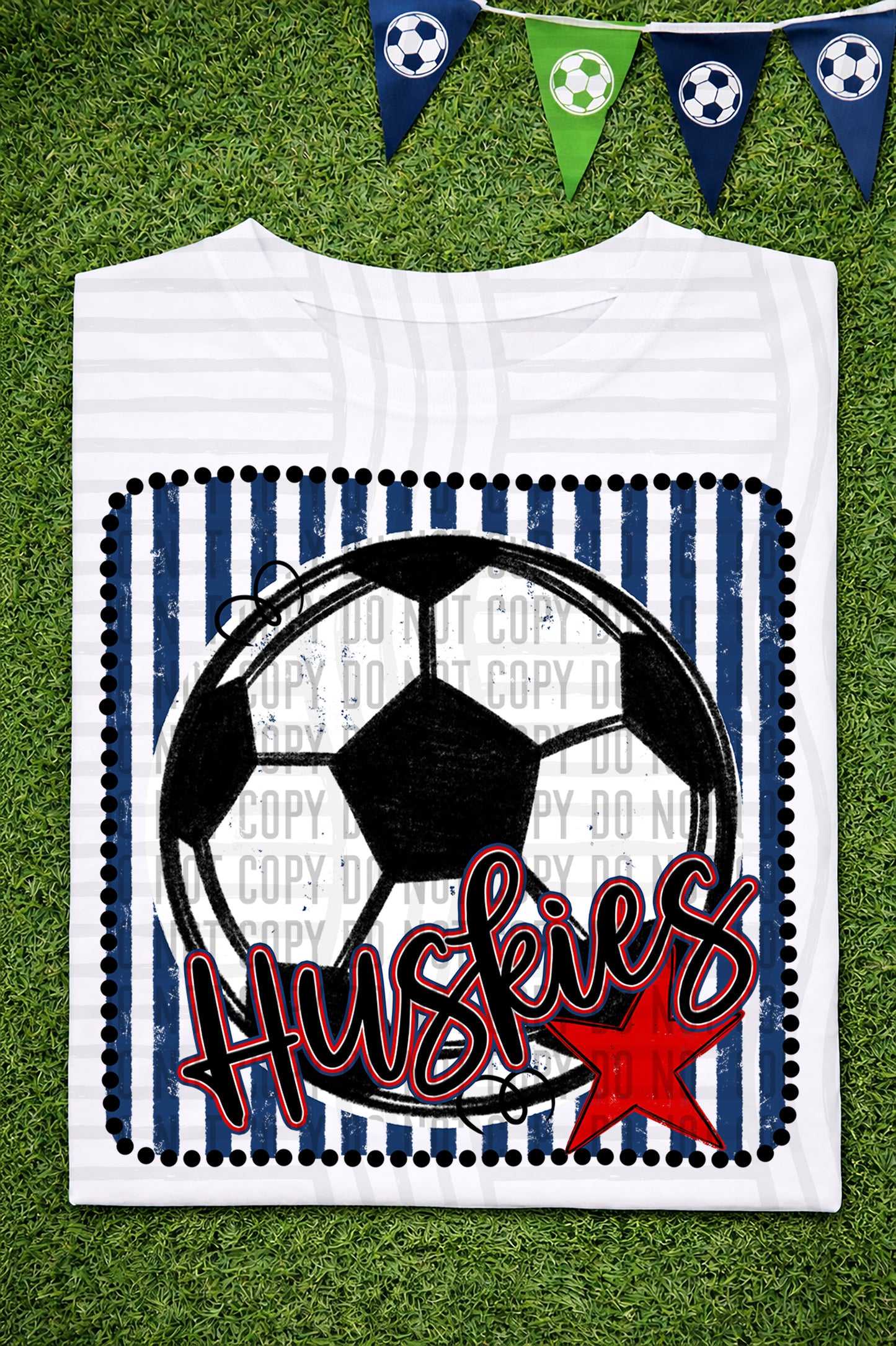 Soccer RWB Framed -  Custom + DROPDOWN - 300 DPI digital download