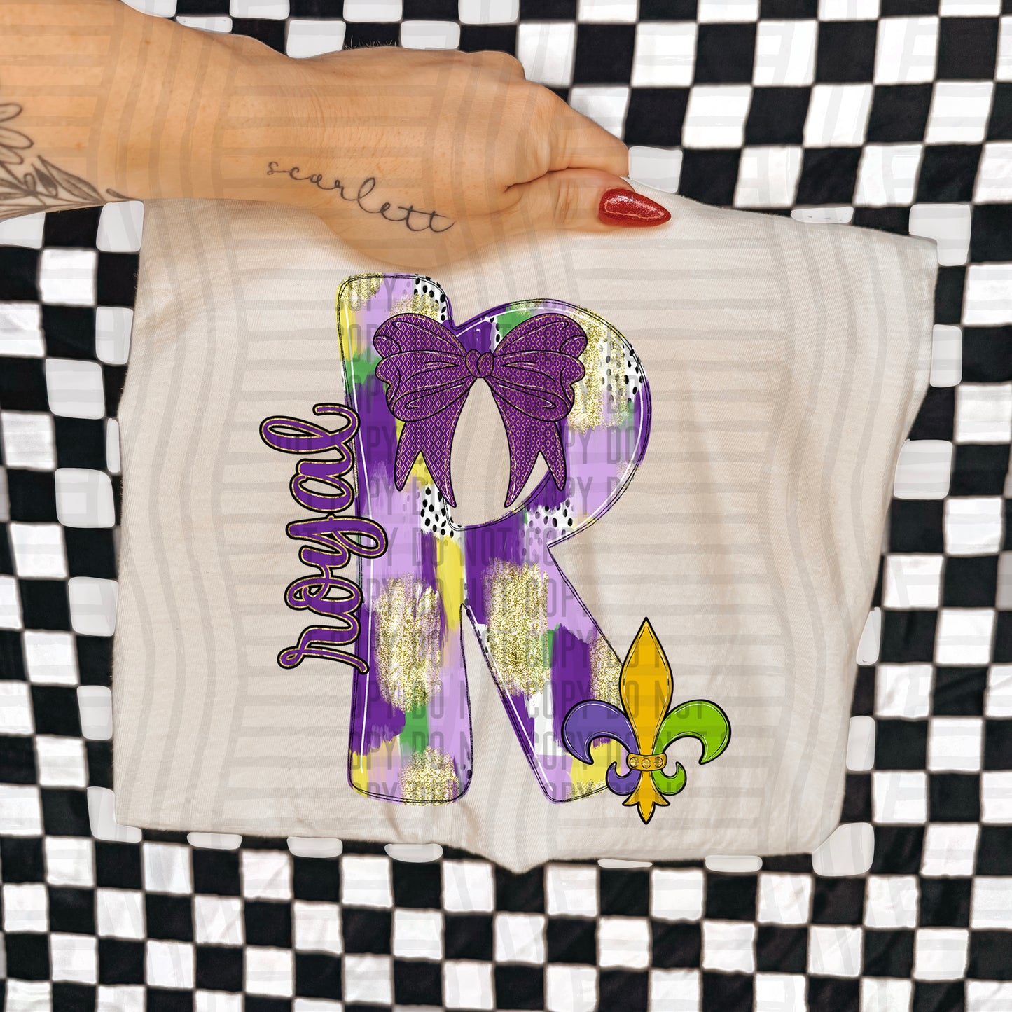 Mardi Mascots Custom + Dropdown  - 300 dpi Digital Download