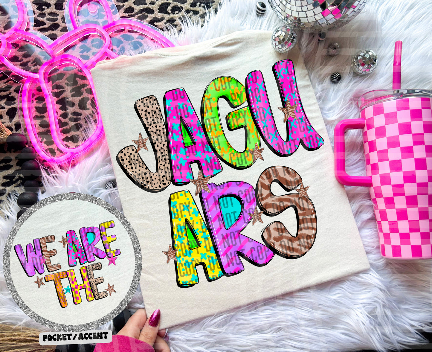 Funky Mix Up - Optional POCKET - Custom + Dropdown  - 300 dpi Digital Download