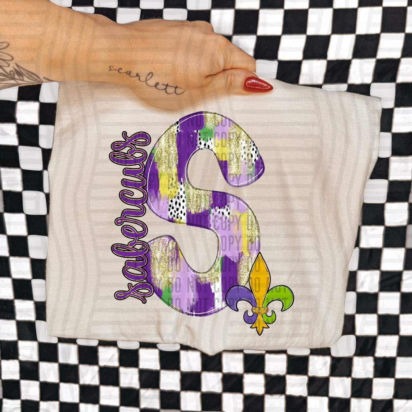 Mardi Mascots Custom + Dropdown  - 300 dpi Digital Download