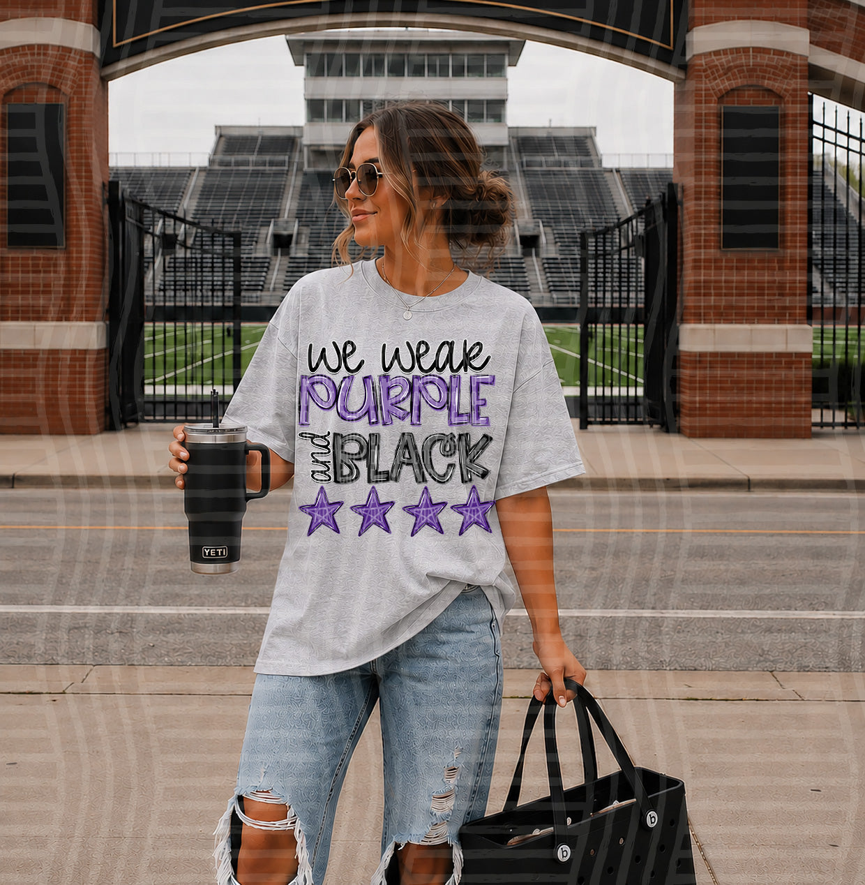 We Wear COLORS - Custom + DROPDOWN - 300 DPI digital download