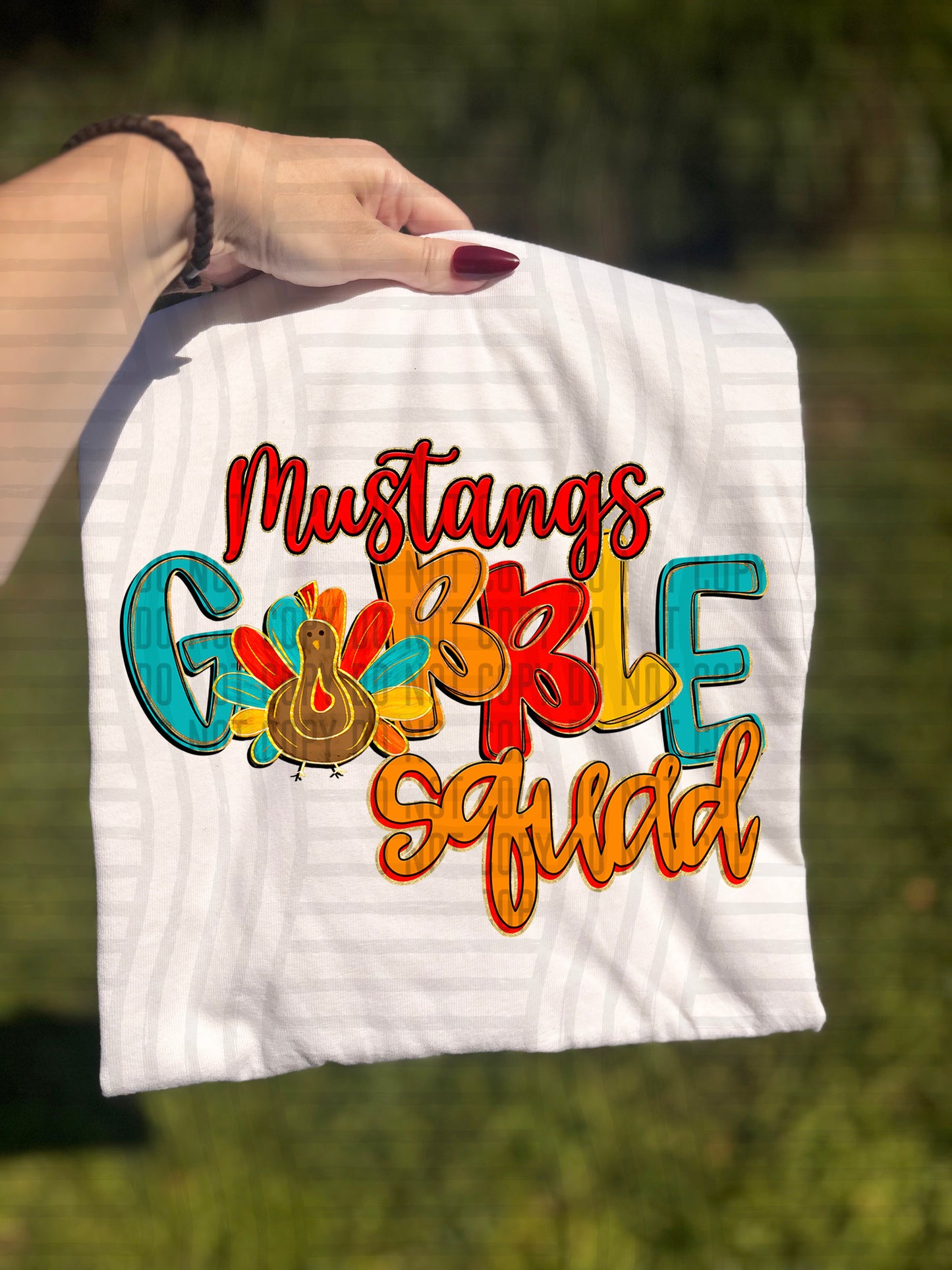 GOBBLE SQUAD MASCOTS - 300 dpi Digital Download