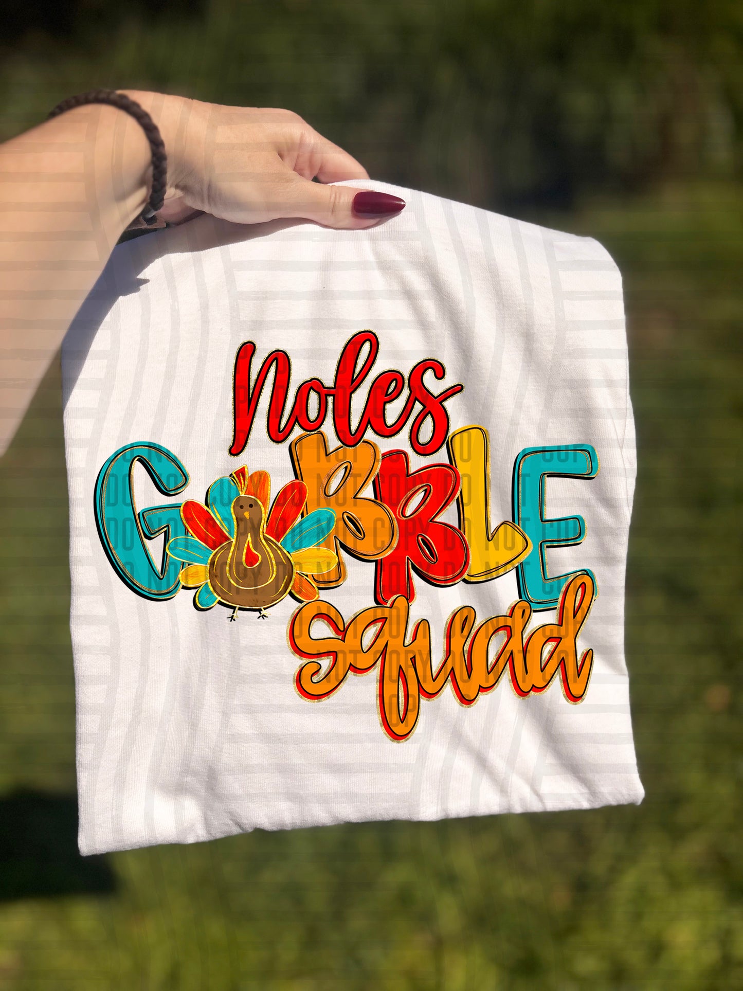GOBBLE SQUAD MASCOTS - 300 dpi Digital Download