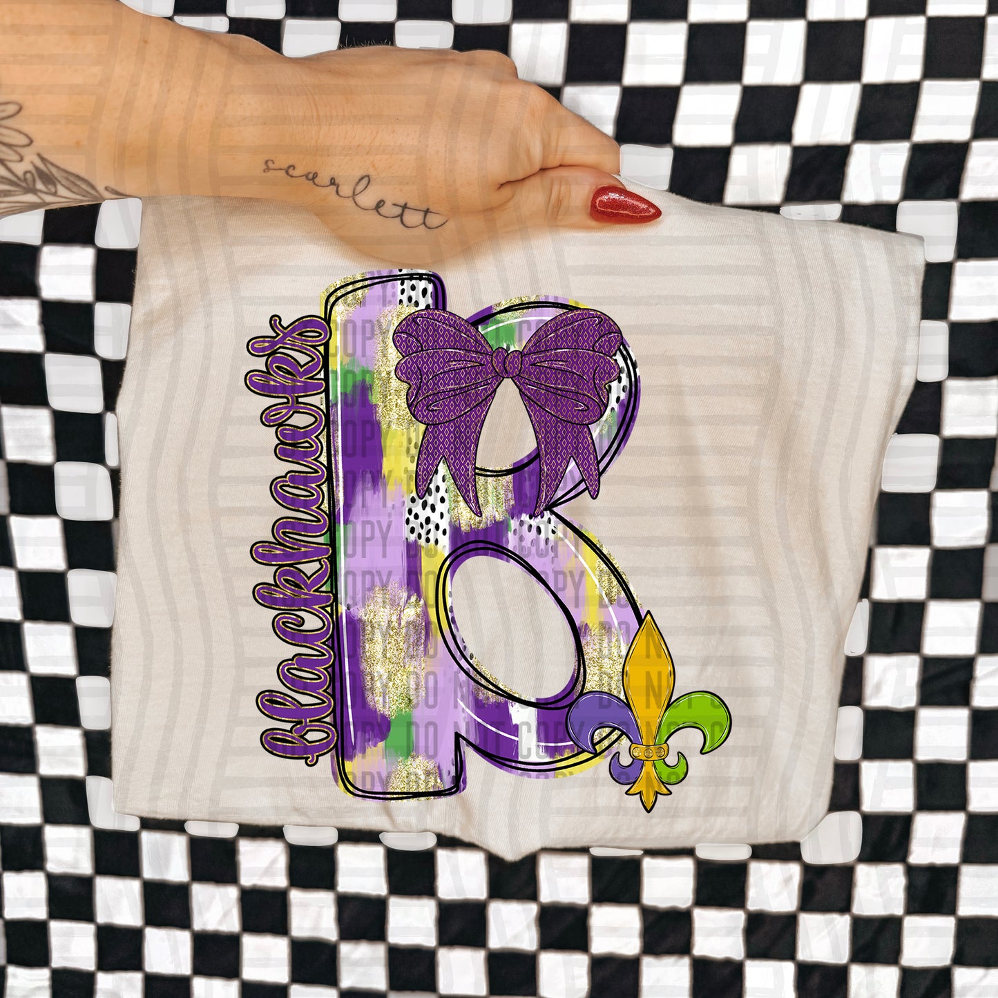 Mardi Mascots Custom + Dropdown  - 300 dpi Digital Download