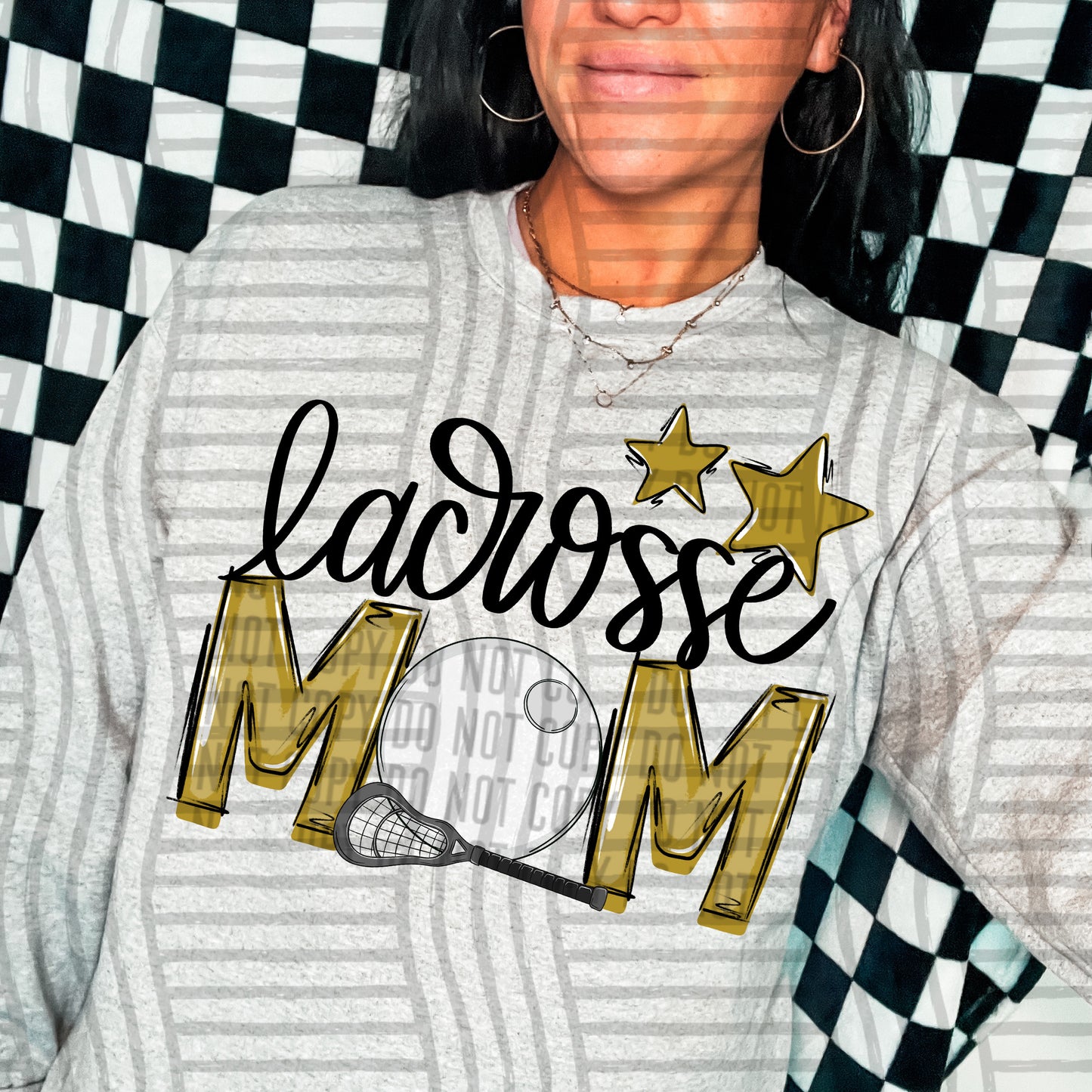 Lacrosse Mom - Color Dropdown Digital Download 300DPI PNG FILE