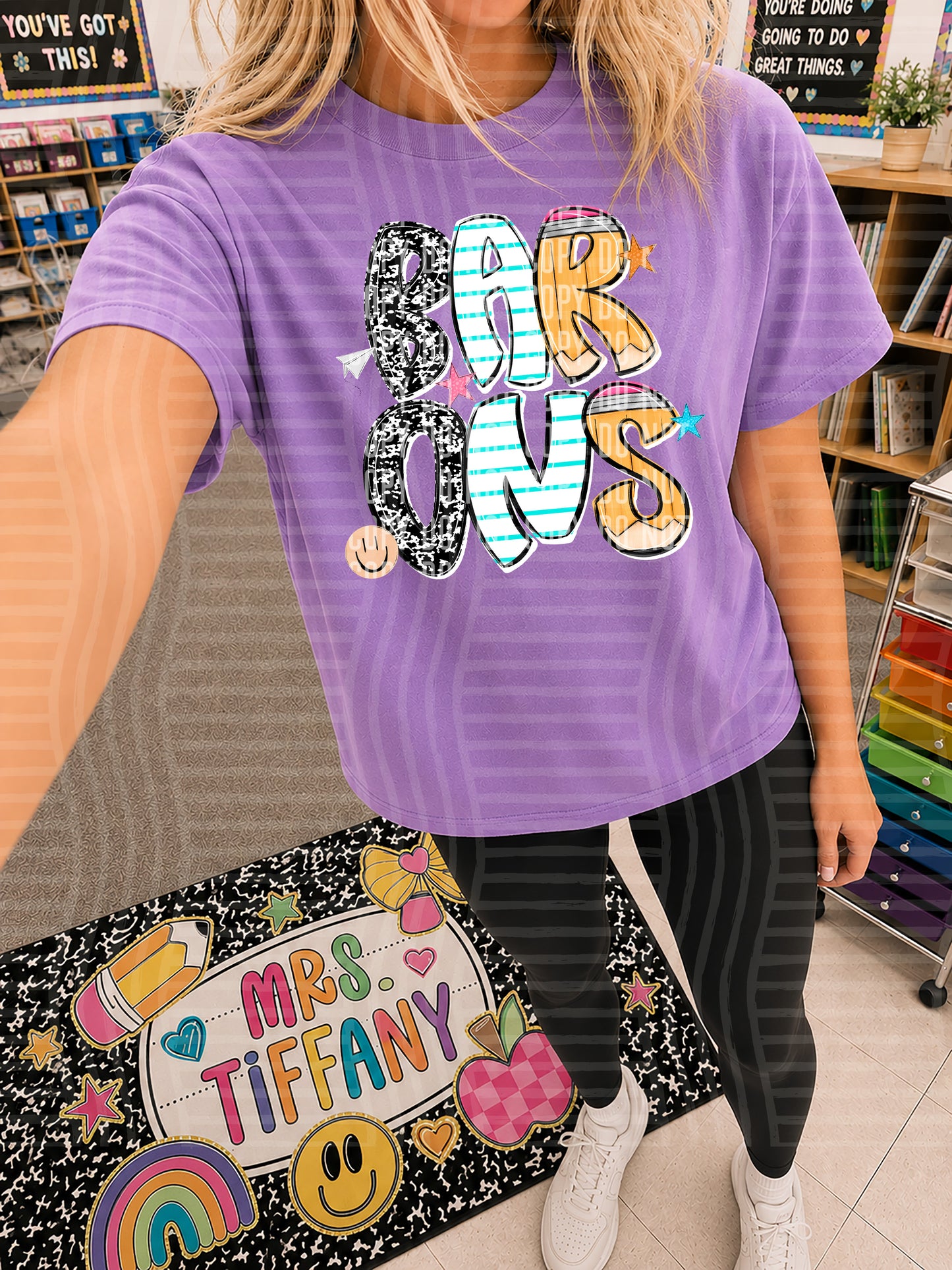 Back to school MASCOTS - Custom + DROPDOWN - 300 DPI digital download