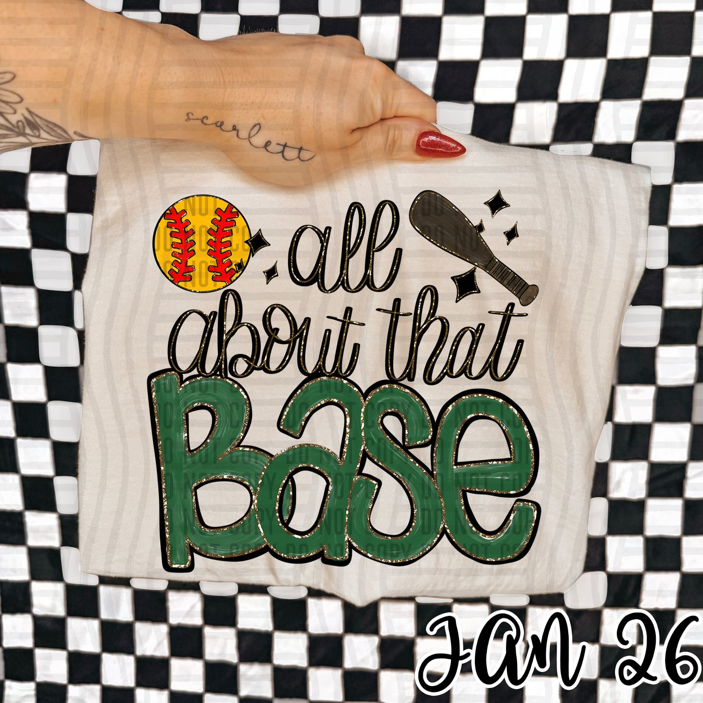 All about that Base- (SOFTBALL) Color Dropdown Digital Download 300DPI PNG FILE