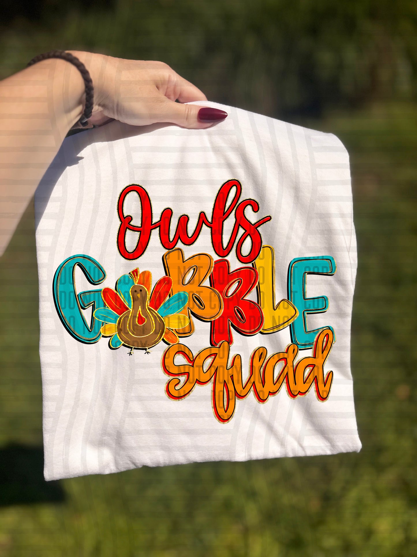 GOBBLE SQUAD MASCOTS - 300 dpi Digital Download
