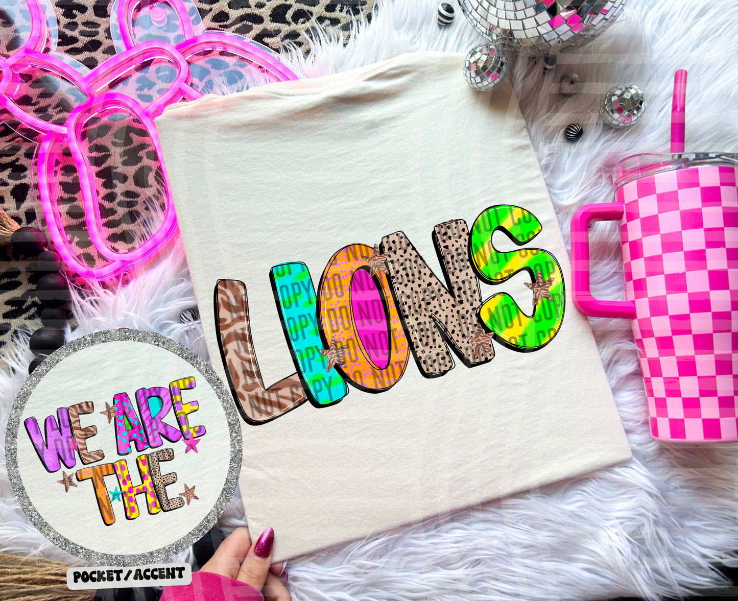 Funky Mix Up - Optional POCKET - Custom + Dropdown  - 300 dpi Digital Download