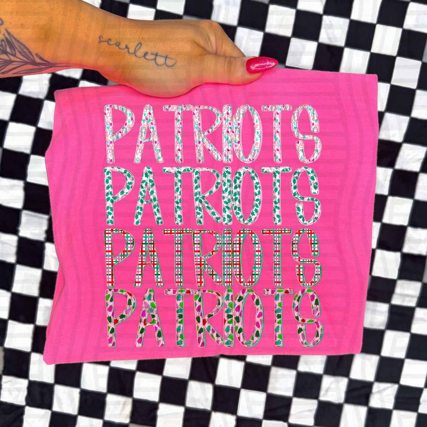 Twinkle Tinsel stacked - Dropdown - 300 DPI Digital download
