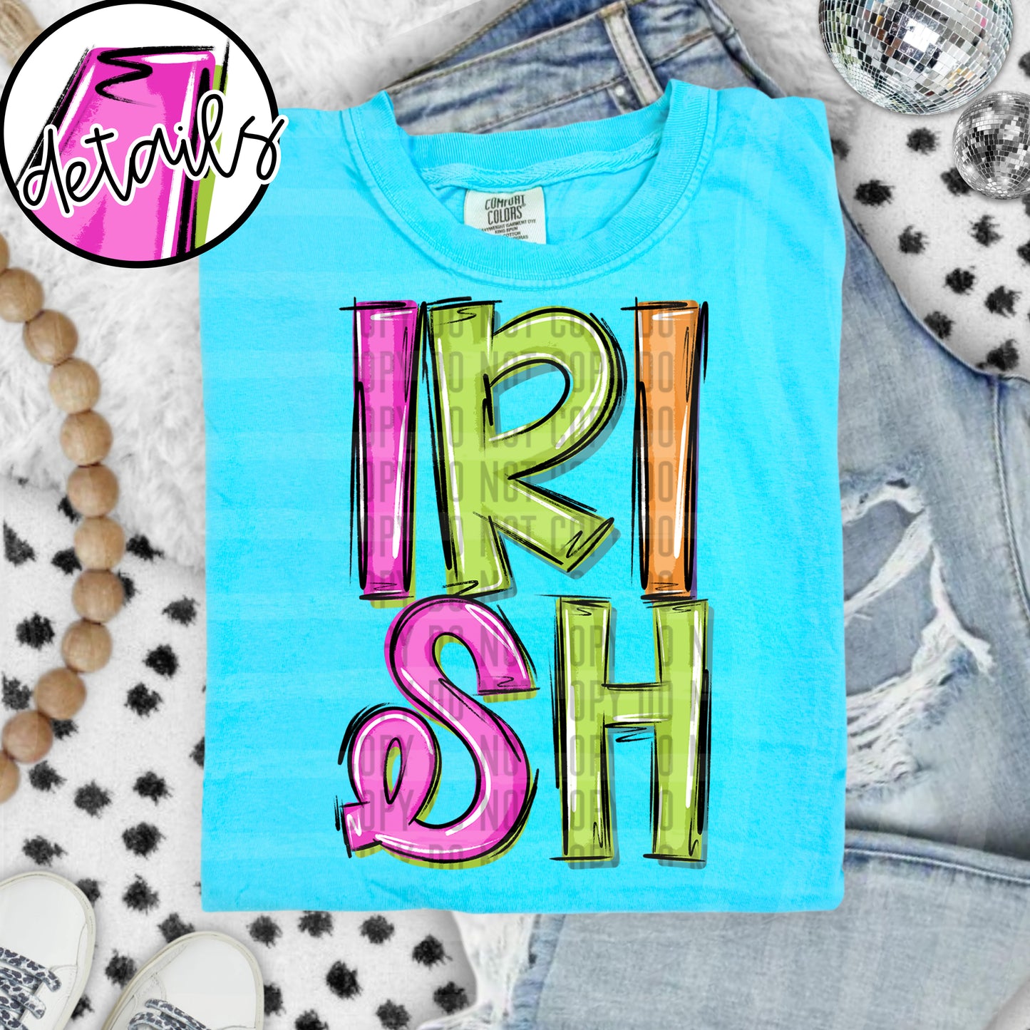 Neon Barbie Stacked - Custom + DROPDOWN - 300 DPI digital download