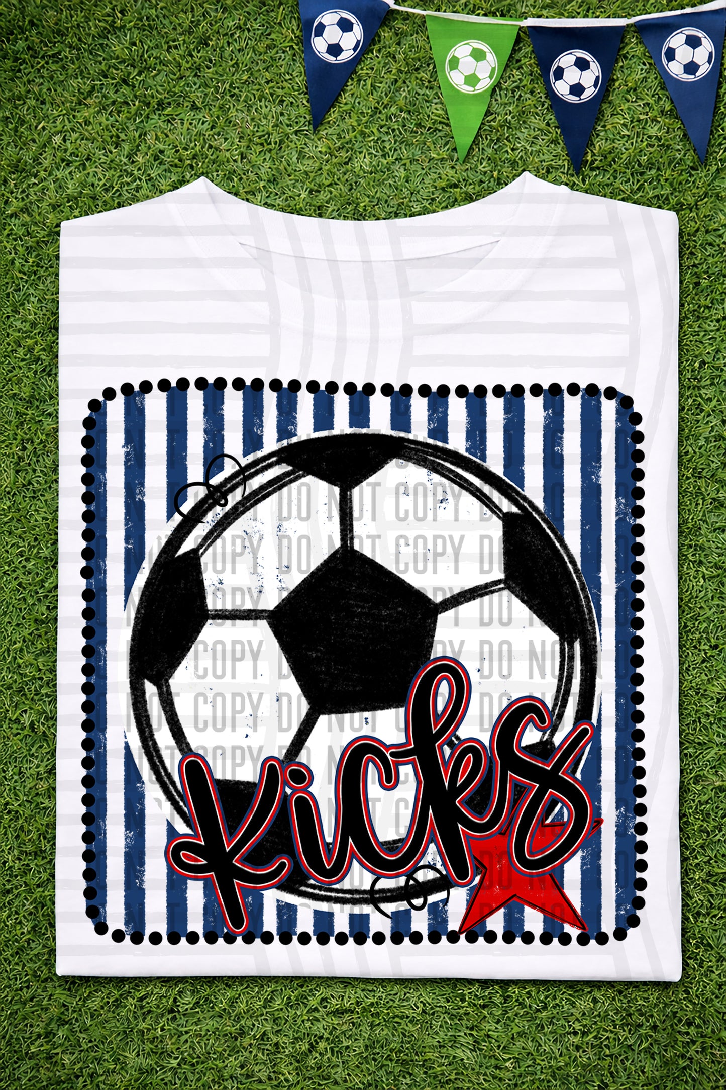 Soccer RWB Framed -  Custom + DROPDOWN - 300 DPI digital download